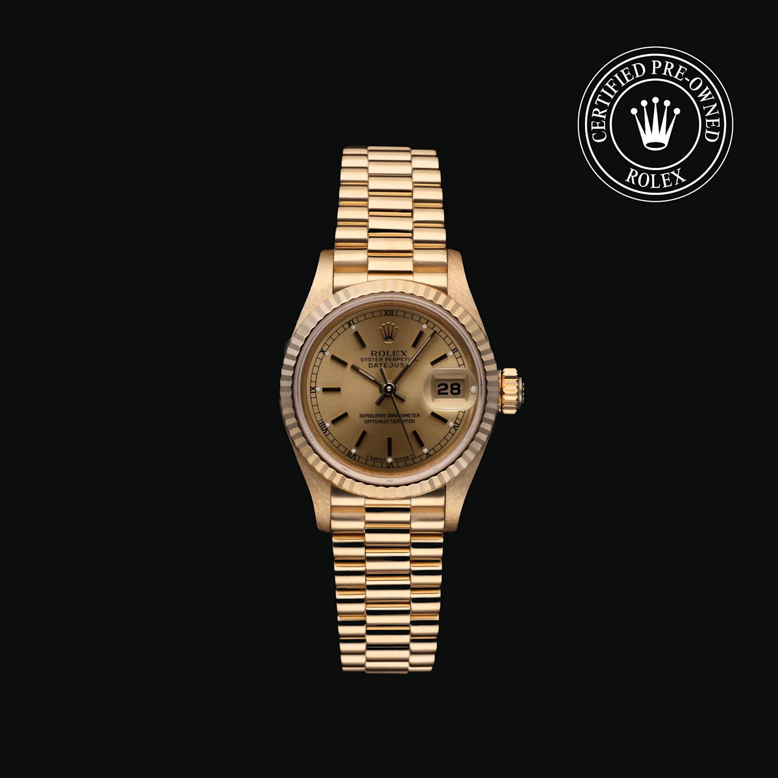 Rolex Datejust in Gelbgold, 69178 - Bucherer