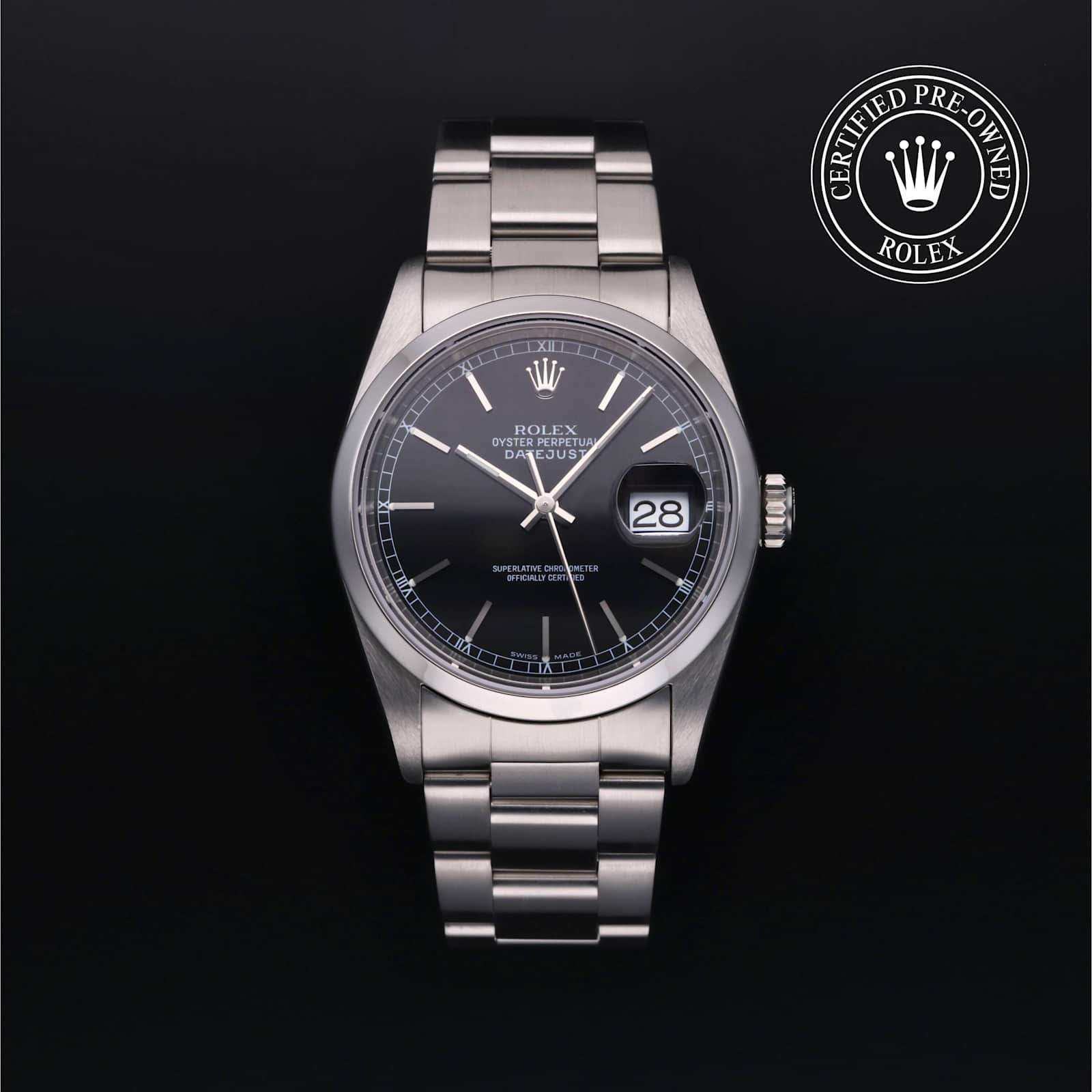 Rolex Datejust in Steel, 16200 - Bucherer