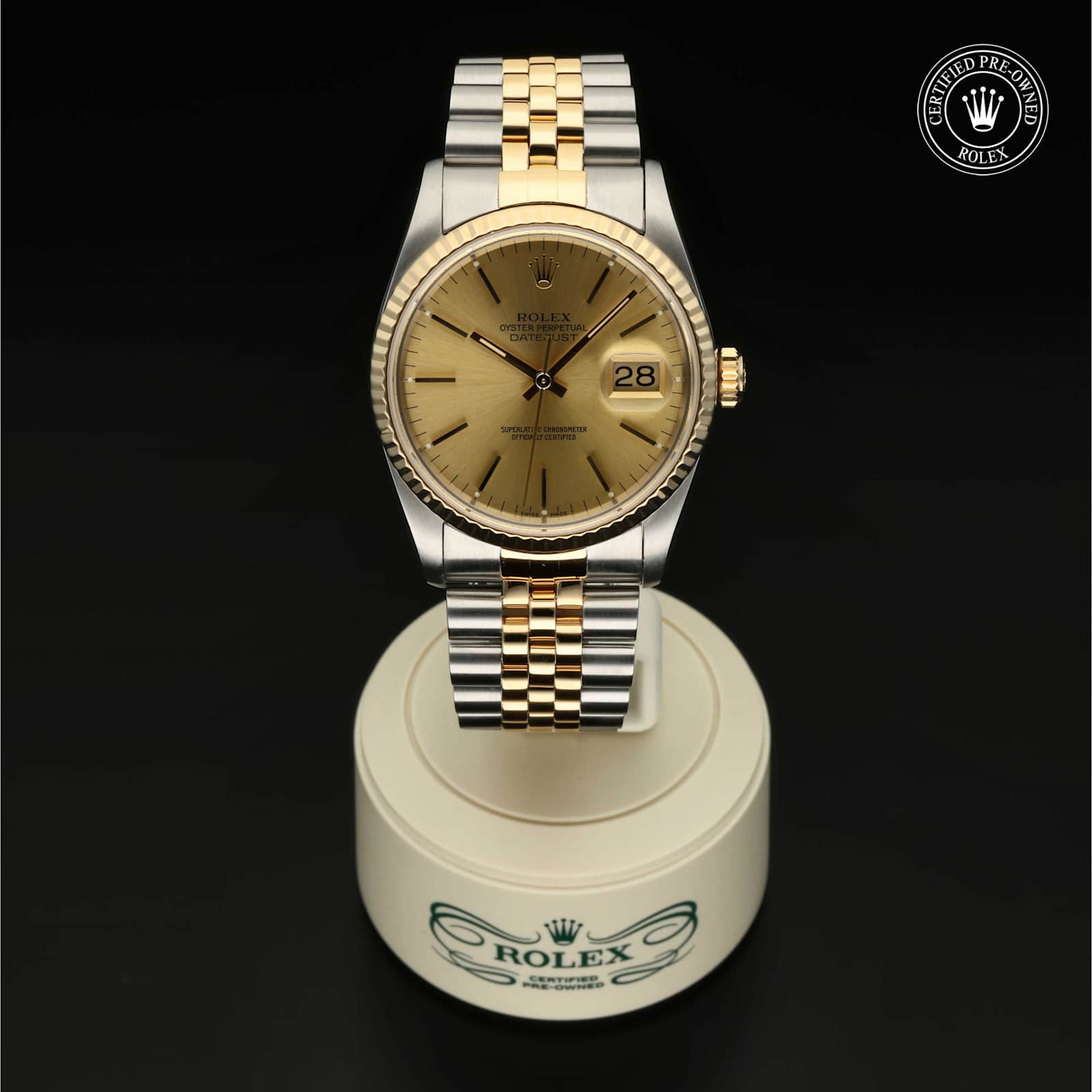 Rolex Datejust in Bicolour, 16233 - Bucherer