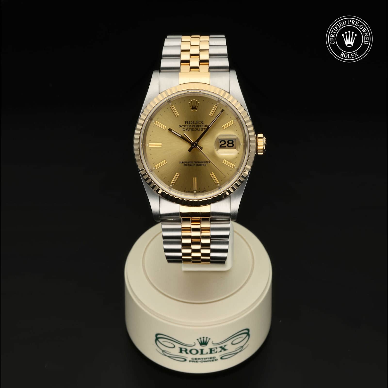 Rolex Datejust in Bicolour, 16233 - Bucherer