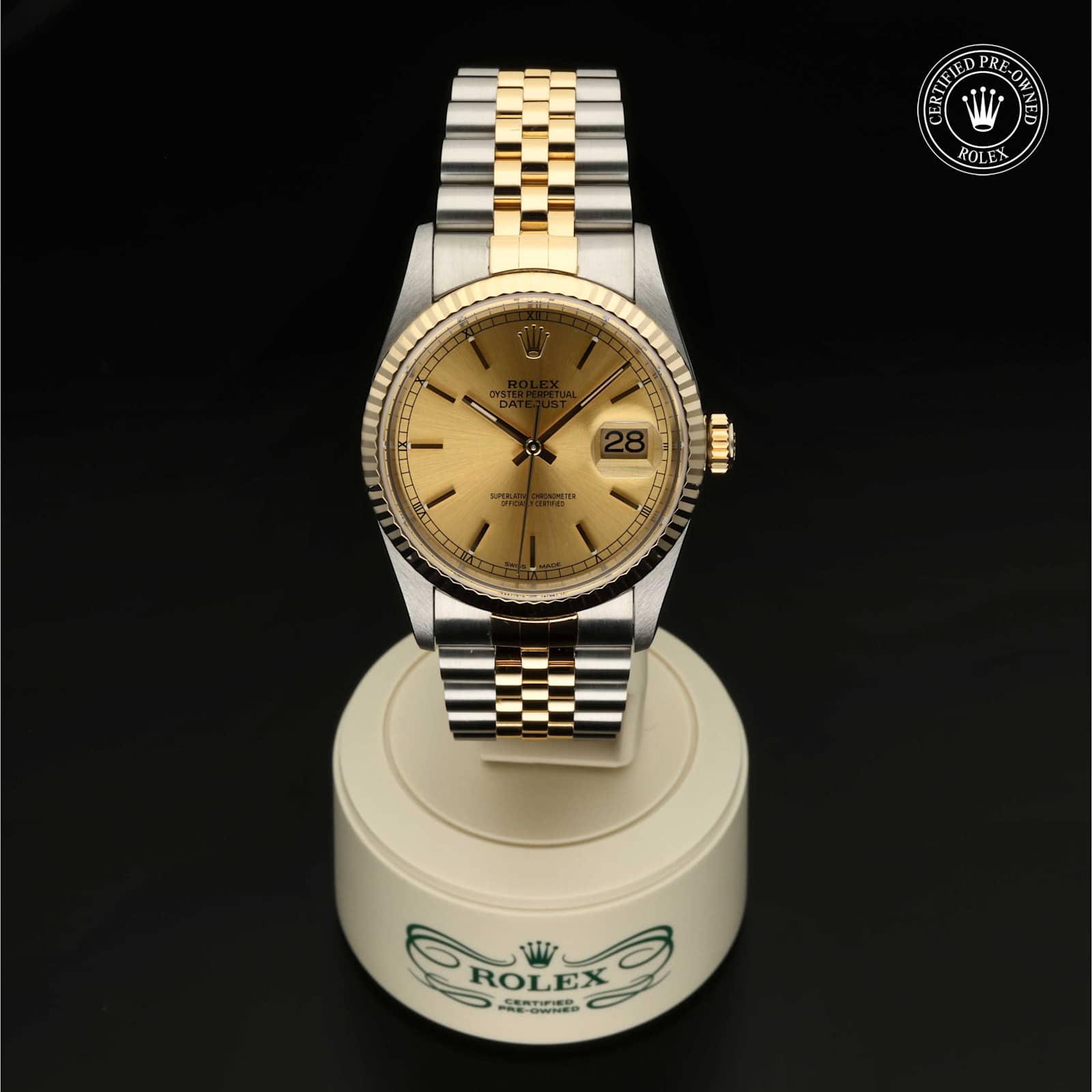 Rolex Datejust in Bicolour, 16233 - Bucherer