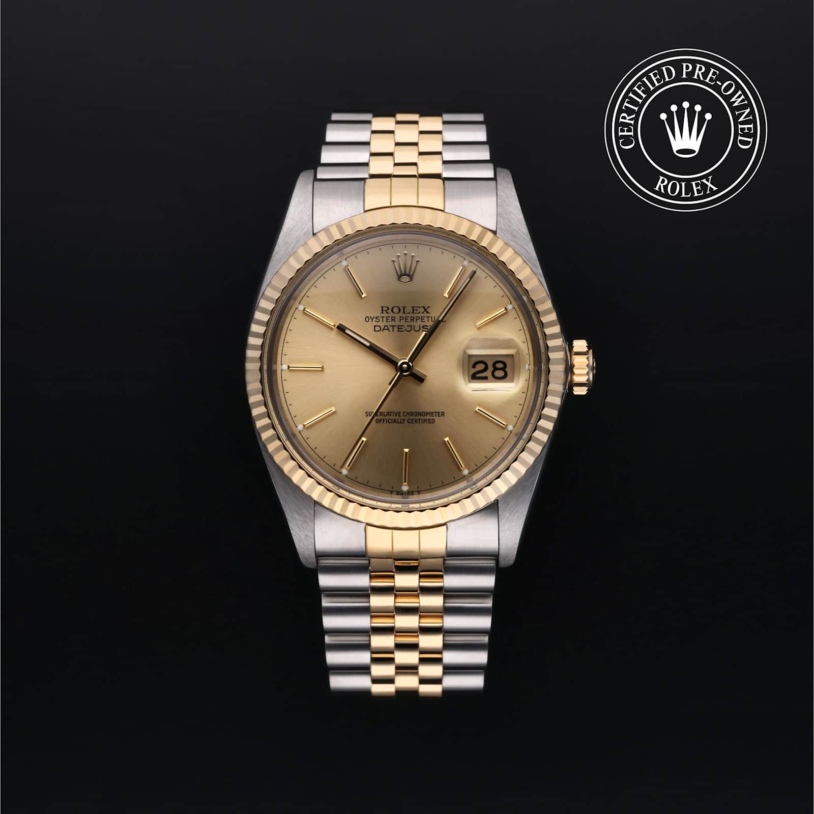 Rolex Datejust in Bicolour, 16013 - Bucherer