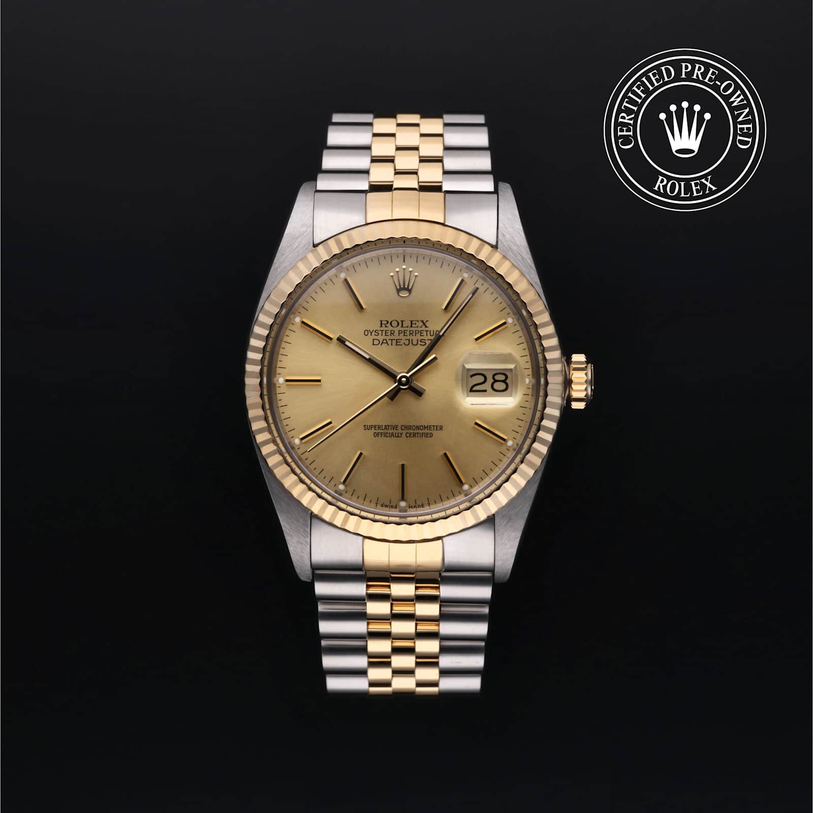 Rolex Datejust in Bicolour, 16013 - Bucherer