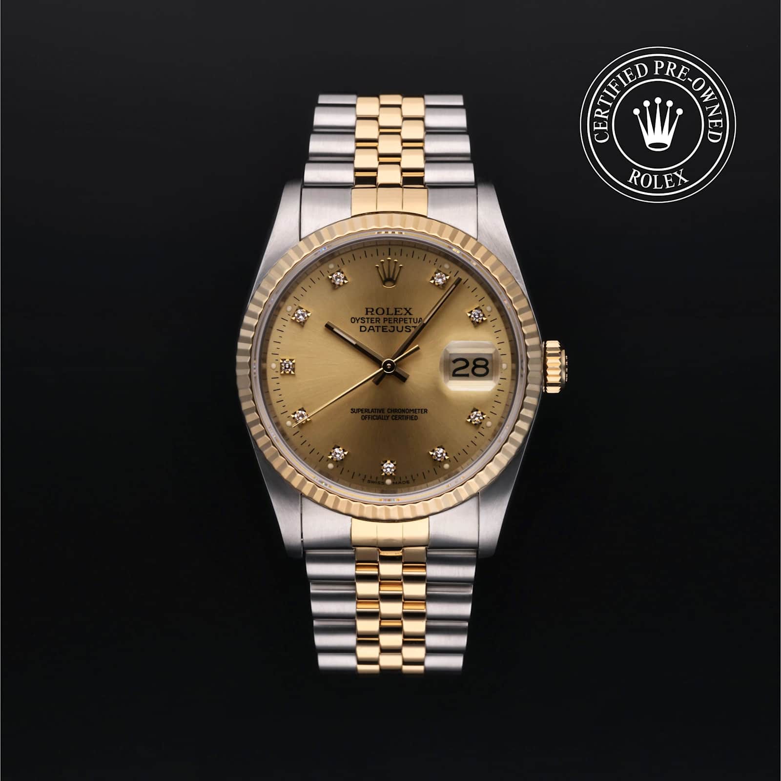 Rolex Datejust in Bicolour, 16233 - Bucherer