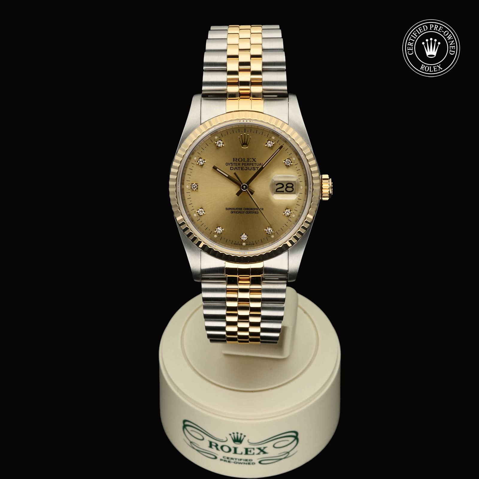 Rolex Datejust in Bicolour, 16233 - Bucherer