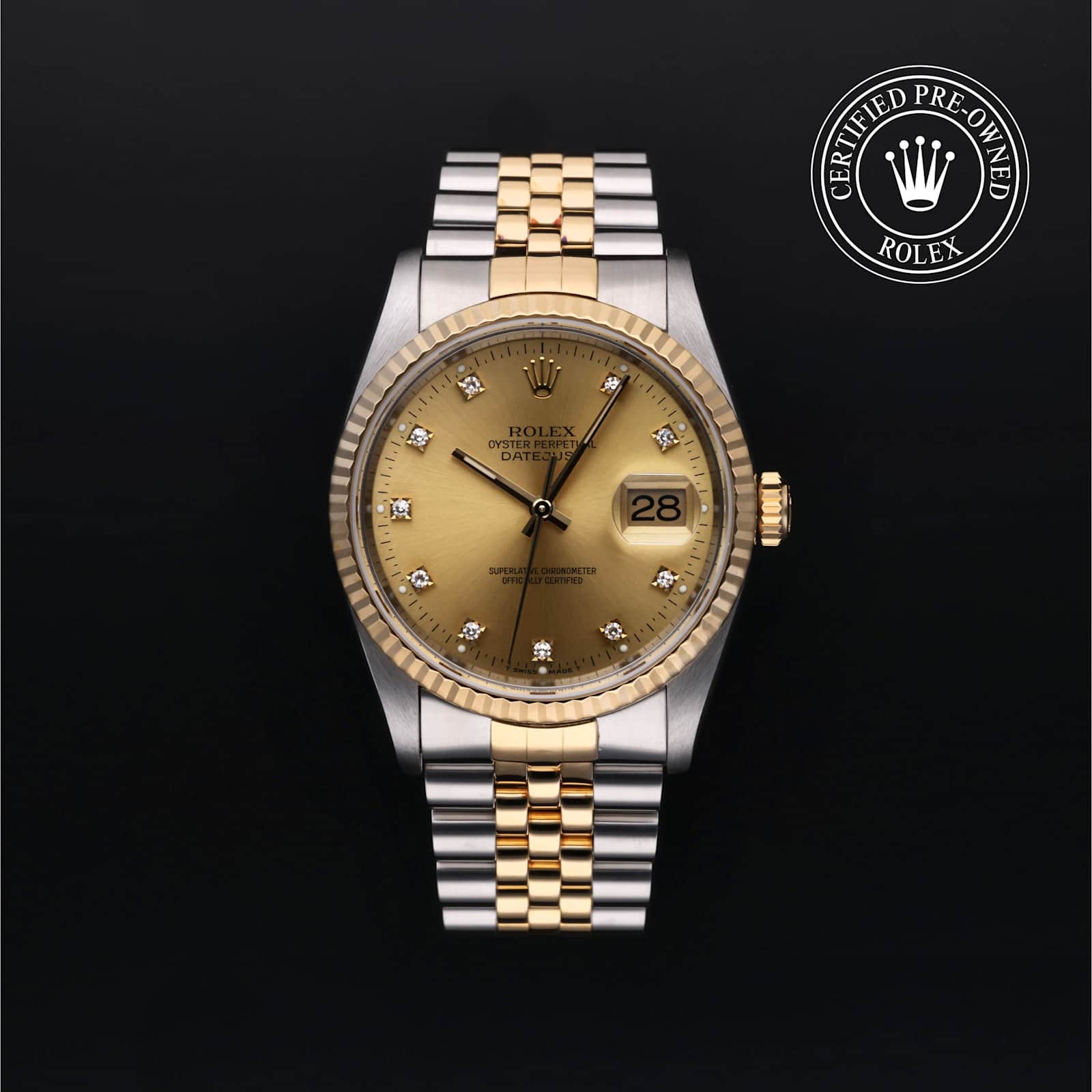 Rolex Datejust in Bicolour, 16233 - Bucherer