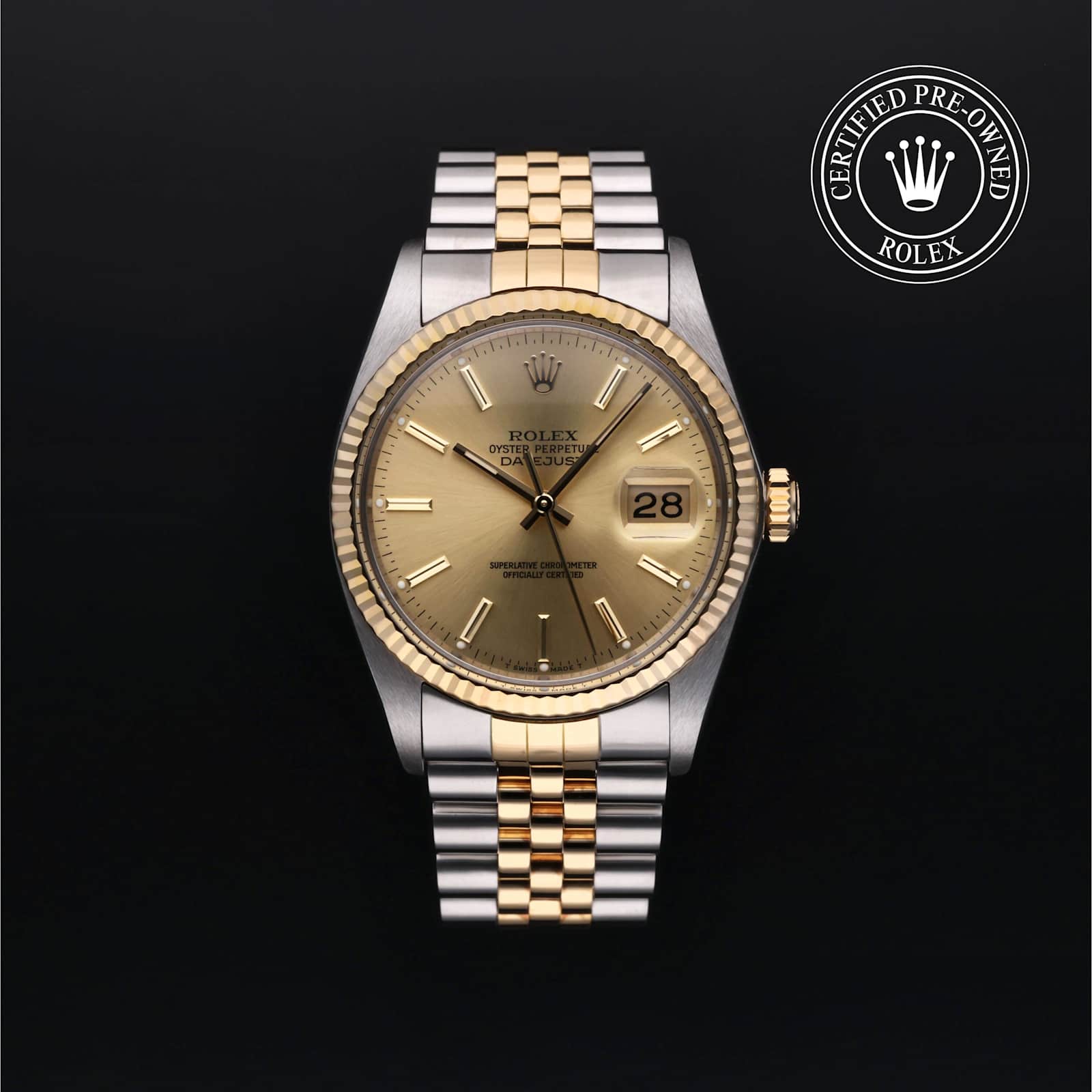 Rolex Datejust in Bicolour, 16013 - Bucherer