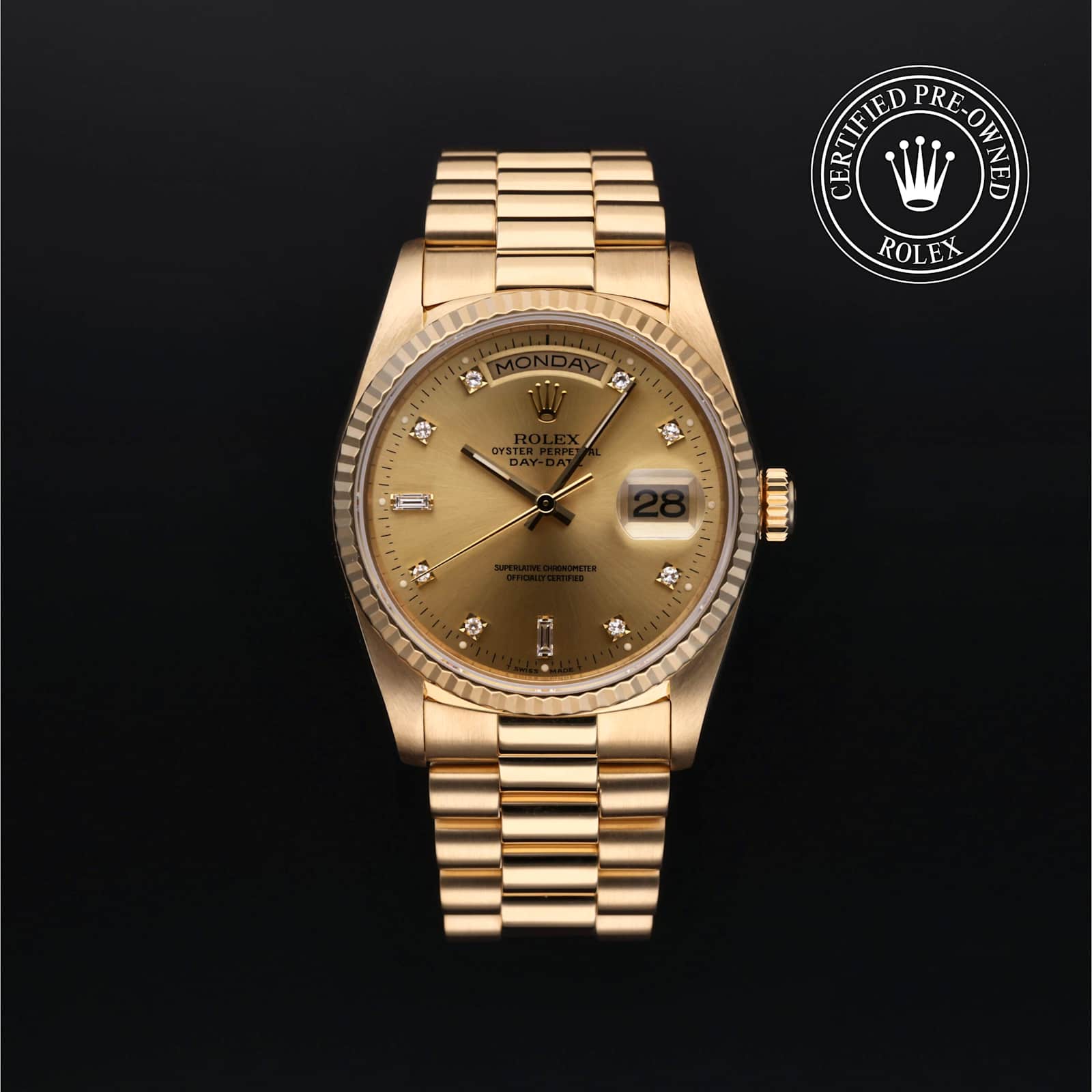 Rolex Day-Date in Yellow Gold, 18238 - Bucherer