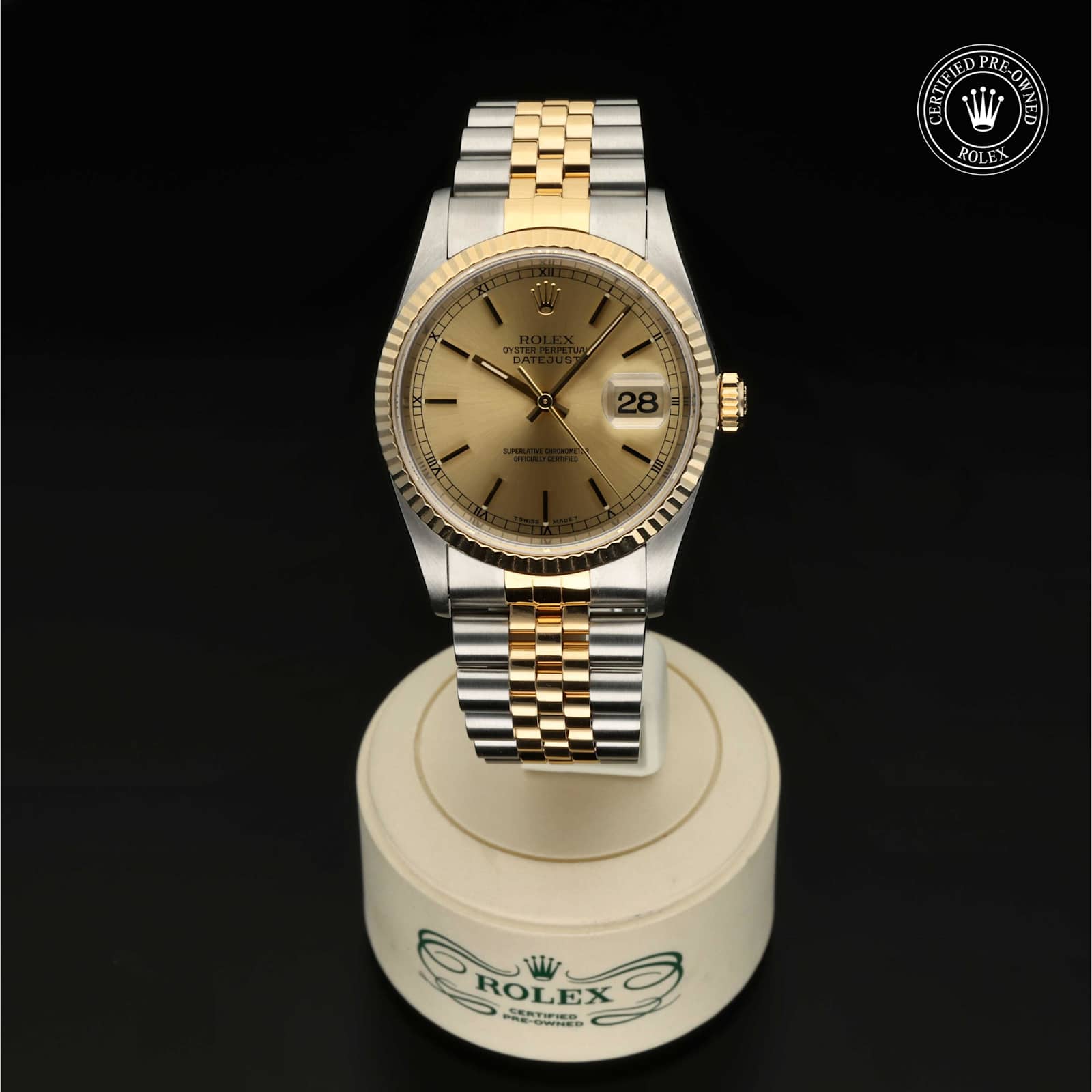 Rolex Datejust in Bicolour, 16233 - Bucherer