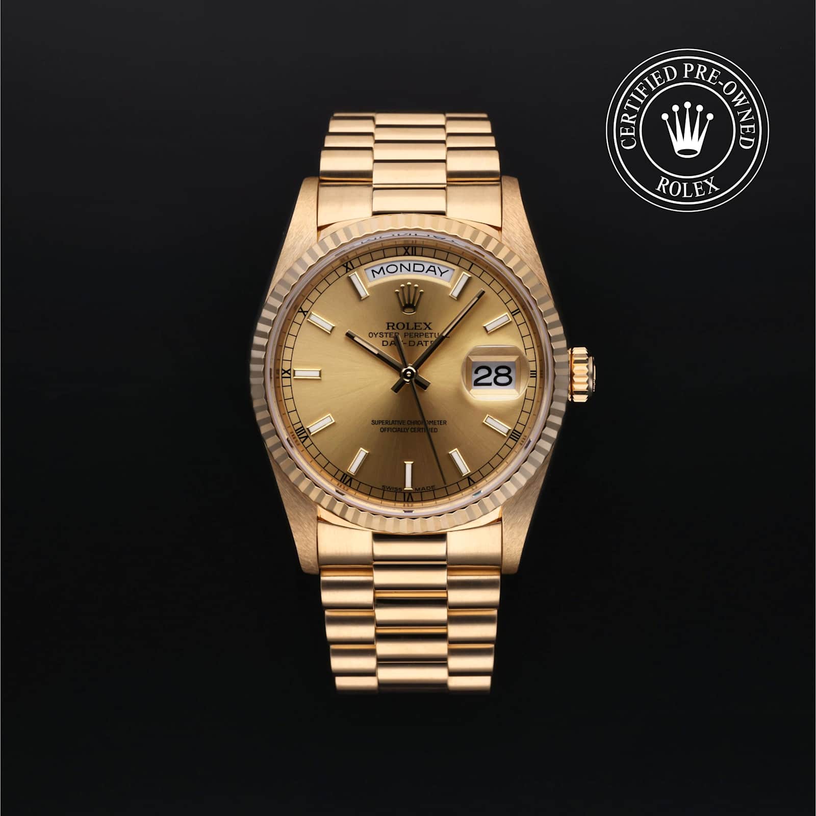 Rolex Day-Date in Yellow Gold, 18238 - Bucherer