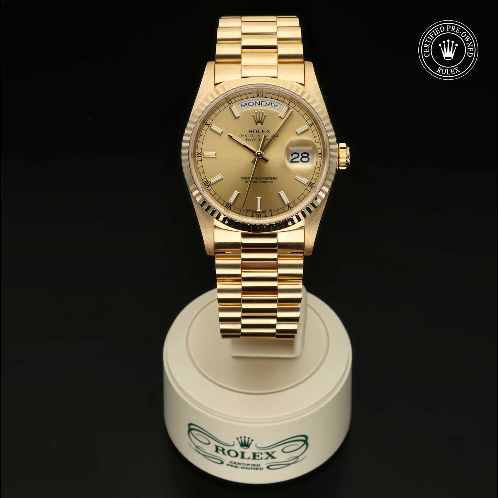 Rolex Day-Date in Yellow Gold, 18238 - Bucherer