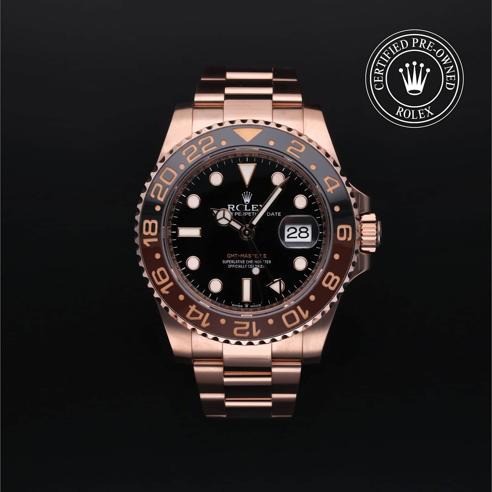 Rolex GMT-Master II in Rose Gold, 126715 - Bucherer
