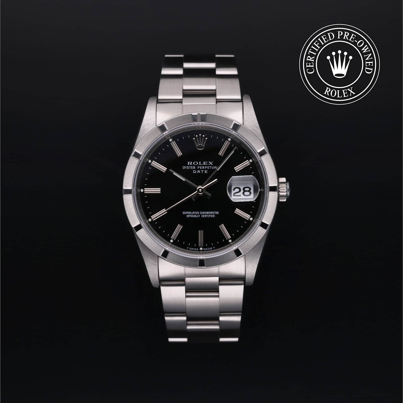 Rolex Date in Steel, 15210 - Bucherer