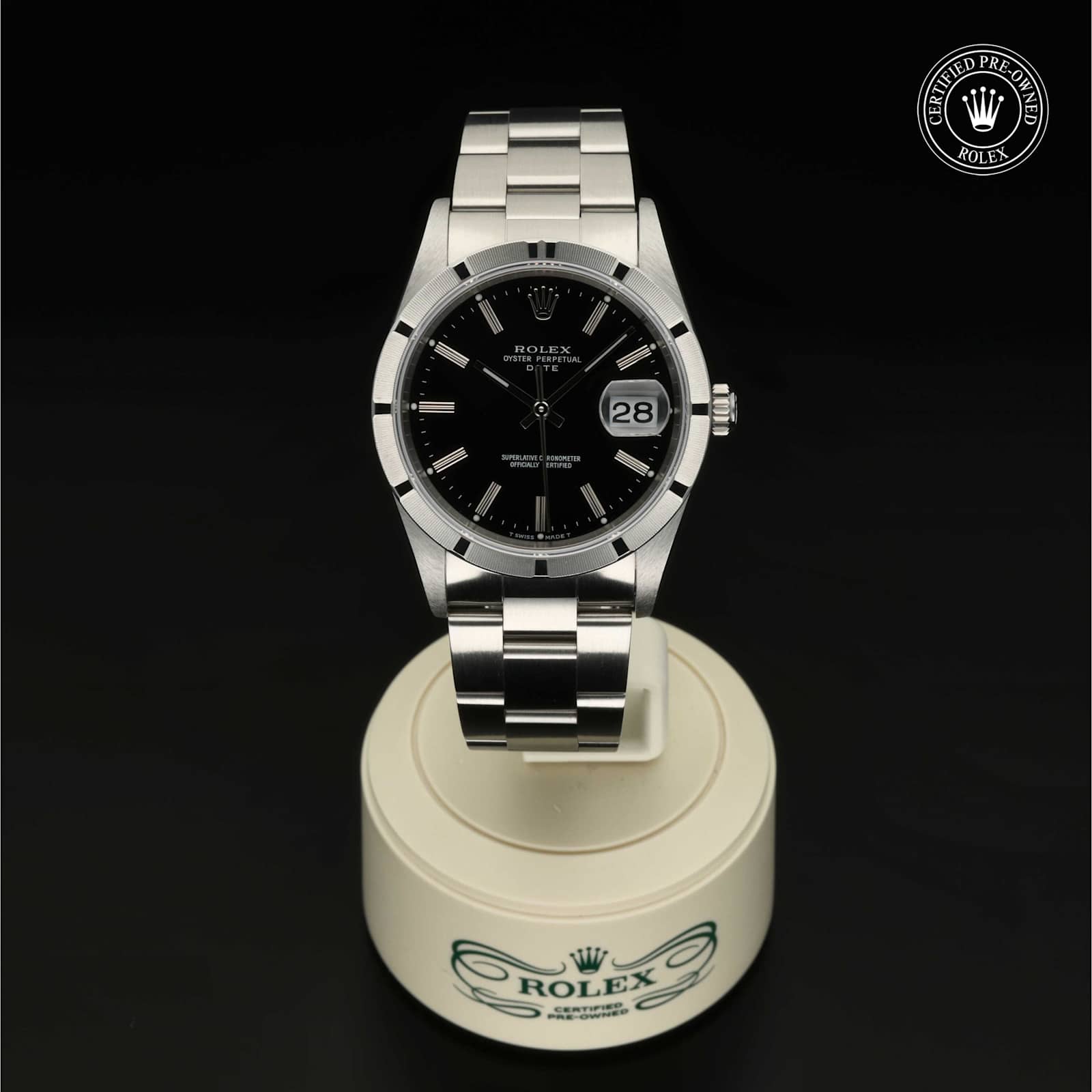 Rolex Date in Steel, 15210 - Bucherer