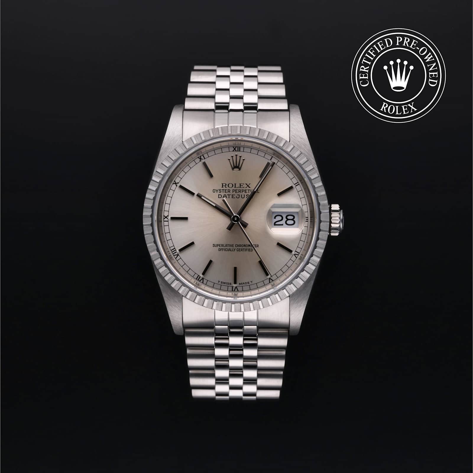 Rolex Datejust in Steel, 16220 - Bucherer