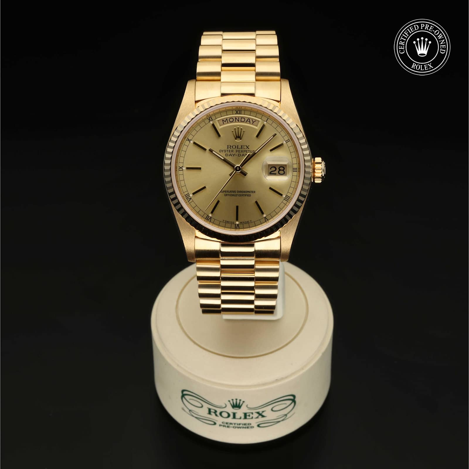 Rolex Day-Date in Yellow Gold, 18038 - Bucherer
