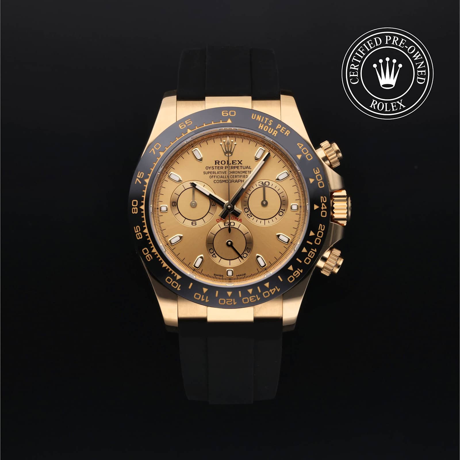 Rolex Cosmograph Daytona in Yellow Gold, 116518 - Bucherer
