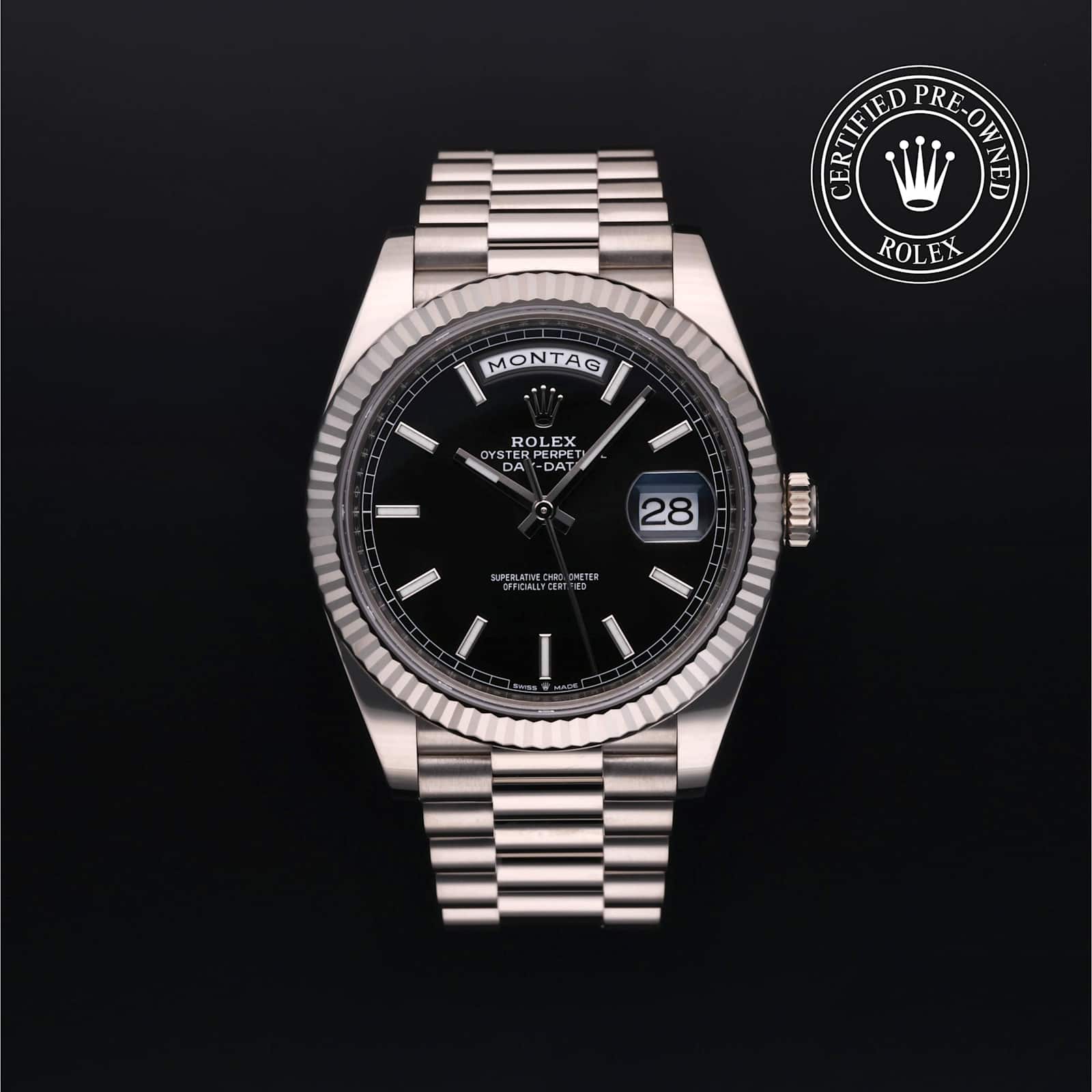 Rolex Day-Date in White Gold, 228239 - Bucherer