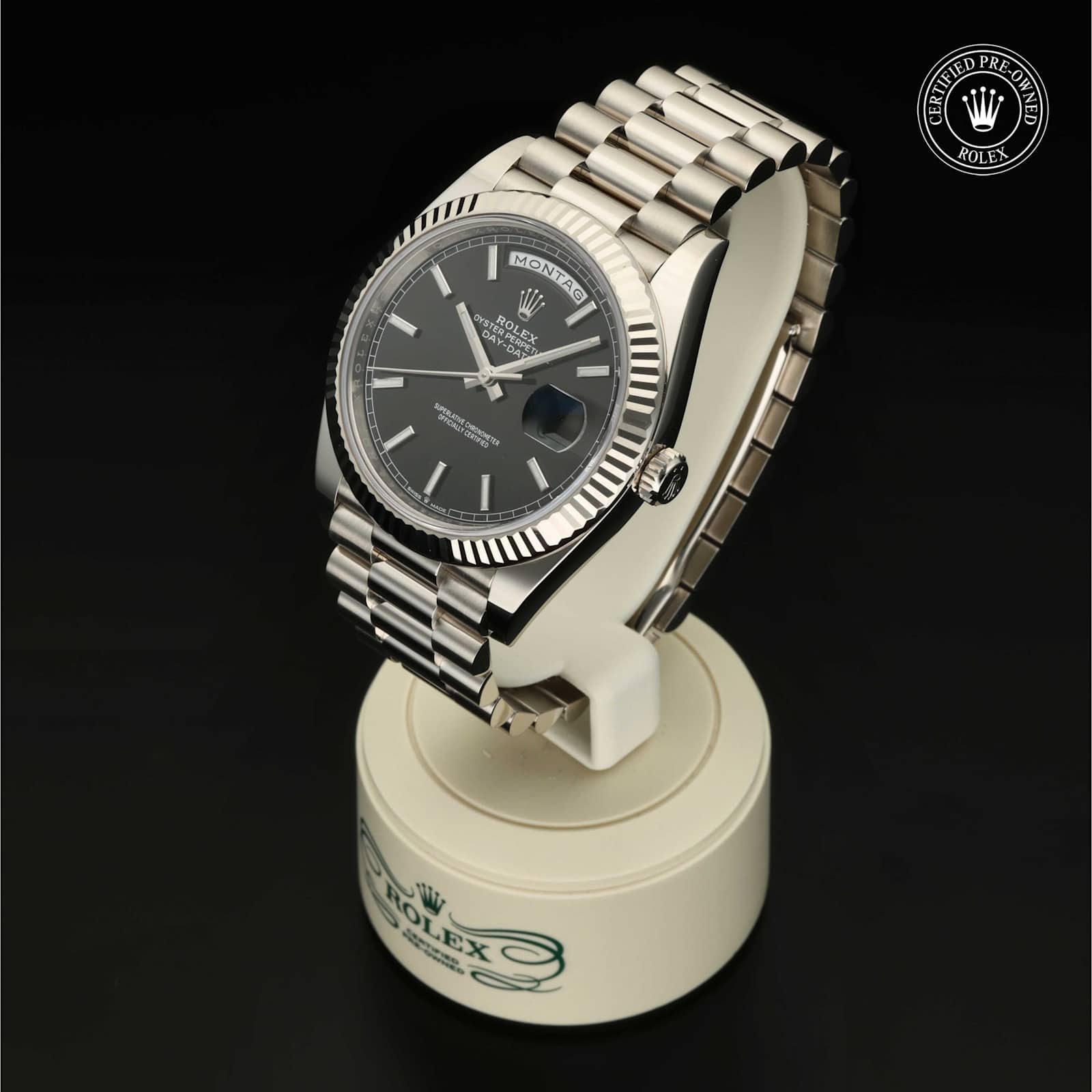 Rolex Day-Date in White Gold, 228239 - Bucherer