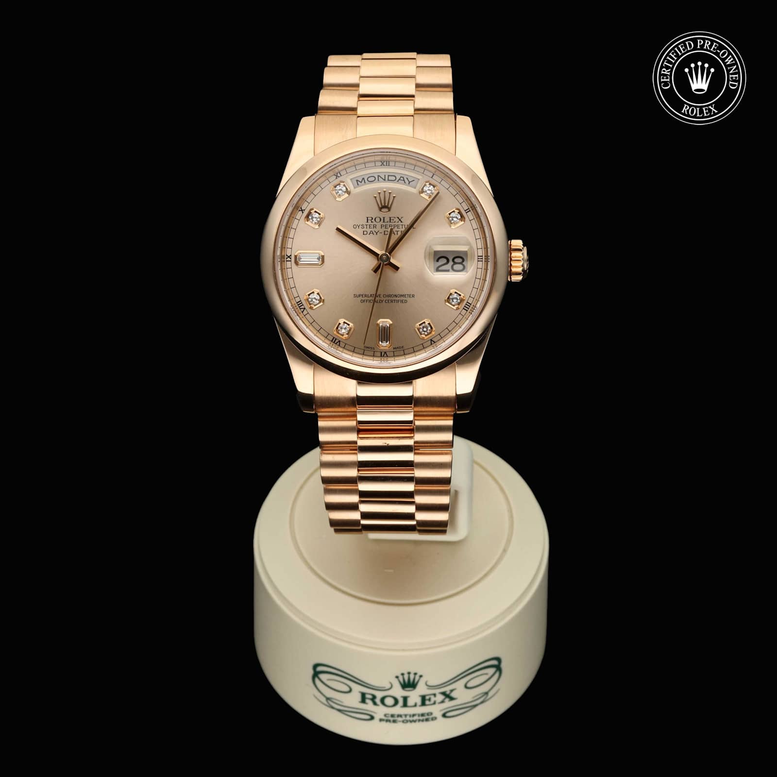 Rolex Day-Date in Rose Gold, 118205 - Bucherer