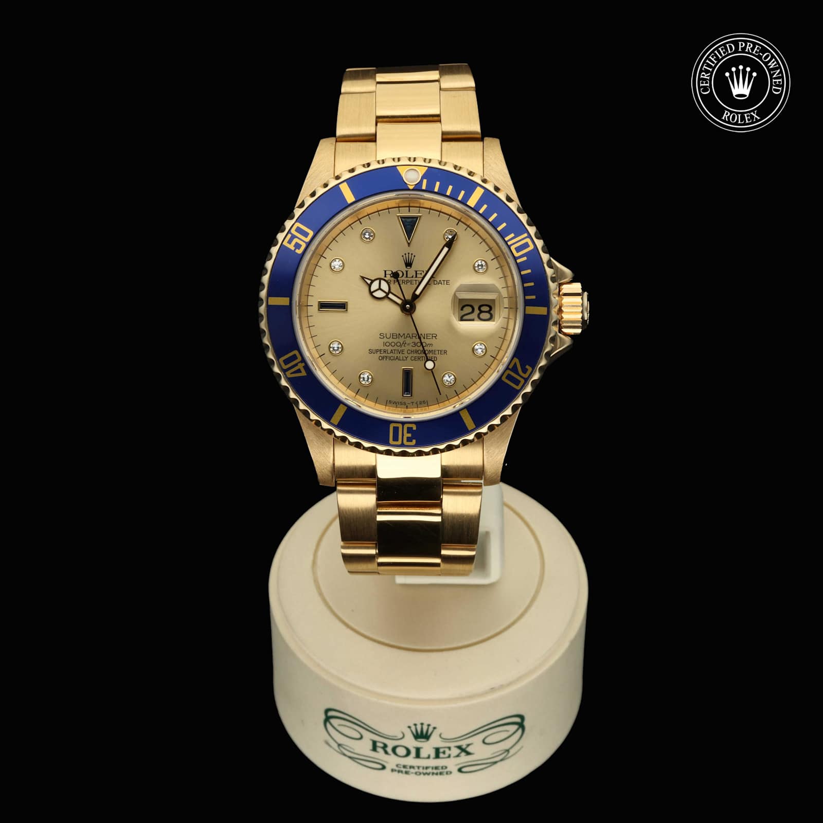 Rolex Submariner Date in Yellow Gold, 16618 - Bucherer