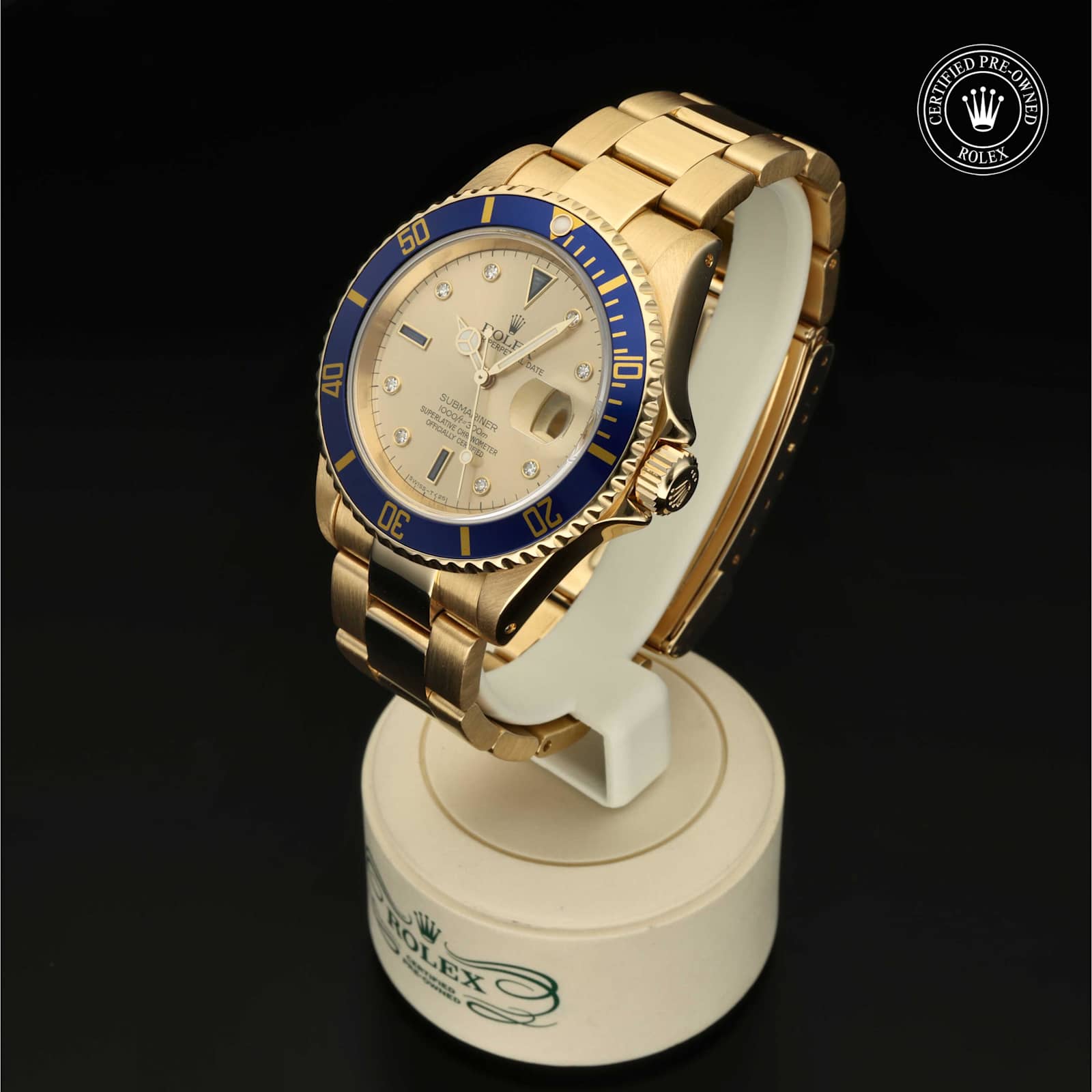 Rolex Submariner Date in Yellow Gold, 16618 - Bucherer