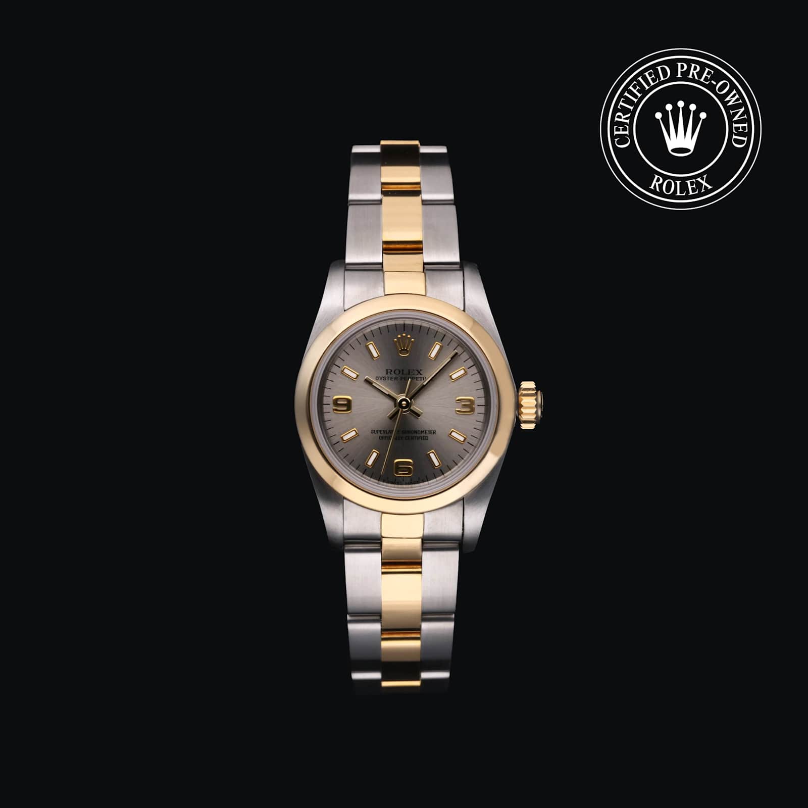Rolex Oyster Perpetual in Bicolour, 67183 - Bucherer