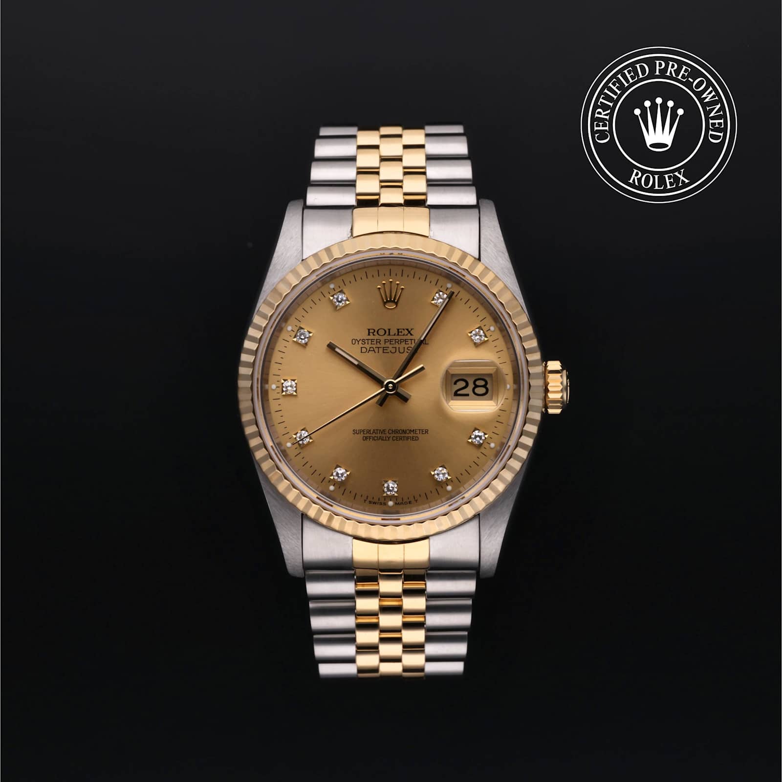 Rolex Datejust in Bicolour, 16233 - Bucherer