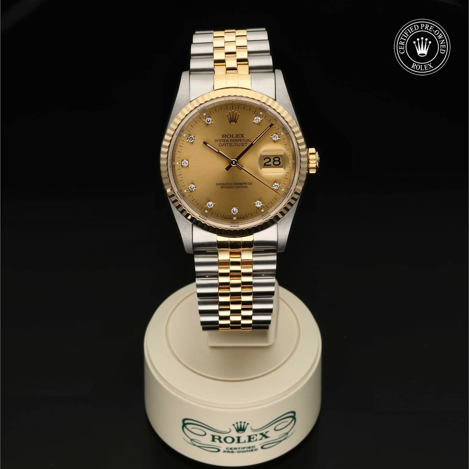 Rolex Datejust in Bicolour, 16233 - Bucherer