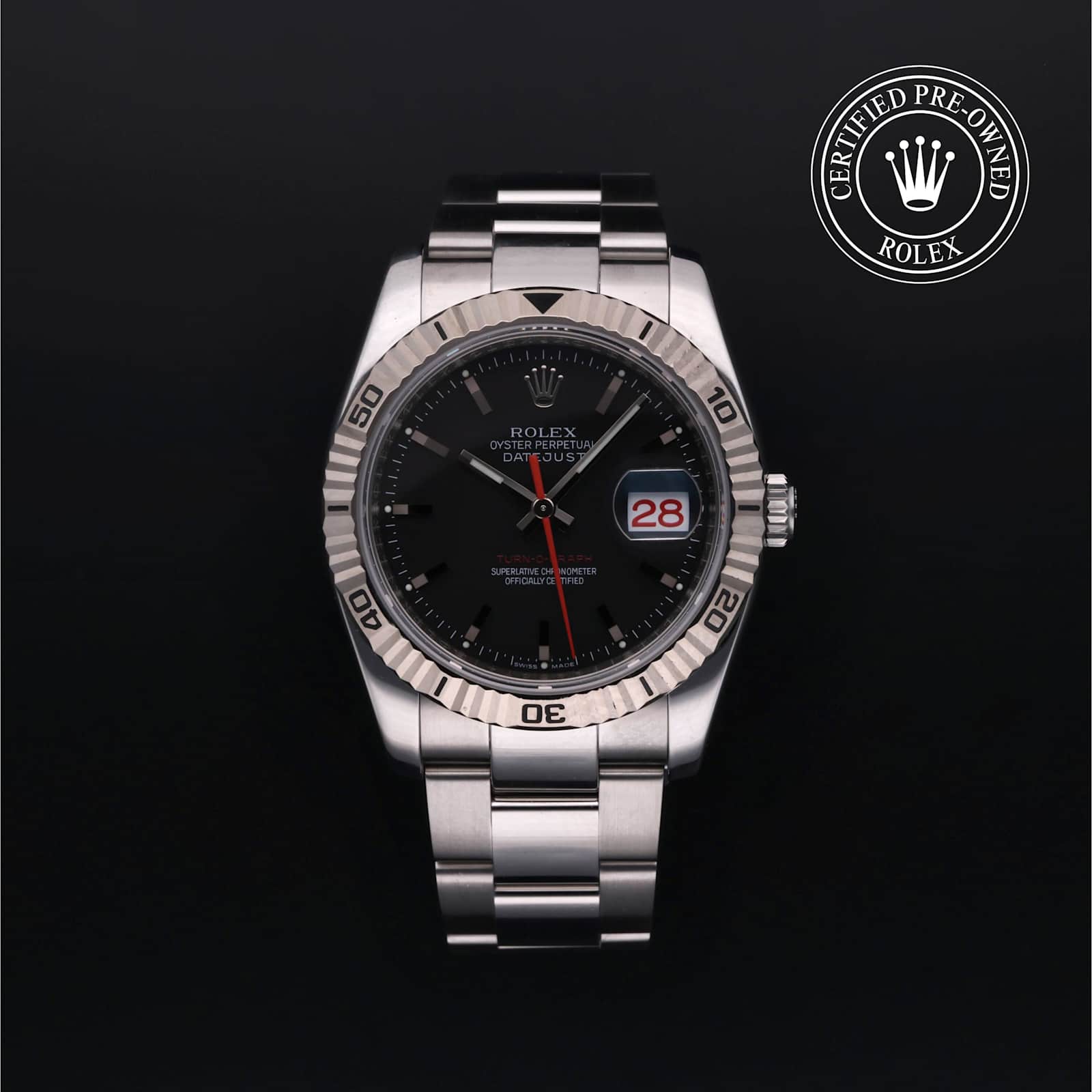 Rolex Turn-O-Graph in Steel, 116264 - Bucherer