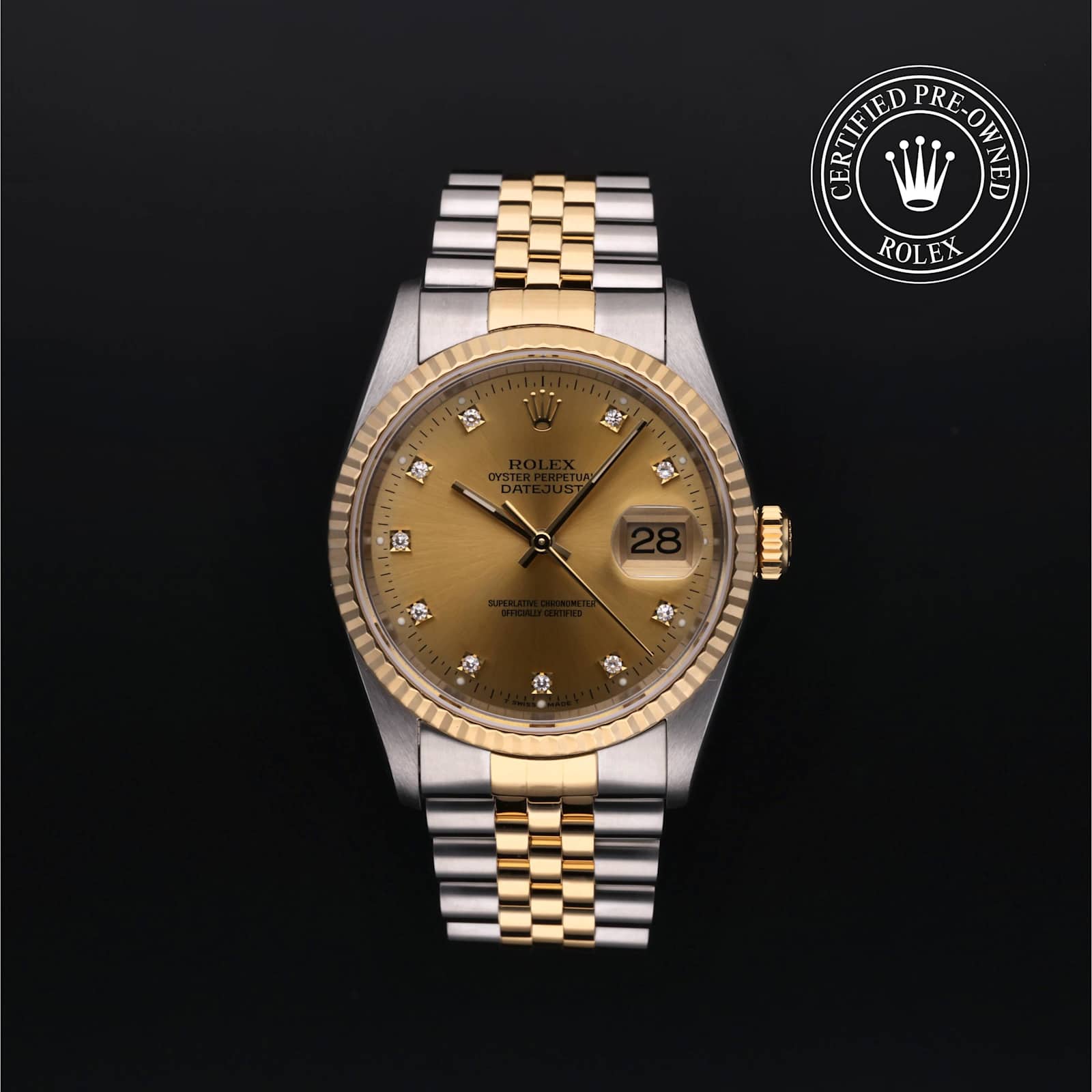 Rolex Datejust in Bicolour, 16233 - Bucherer