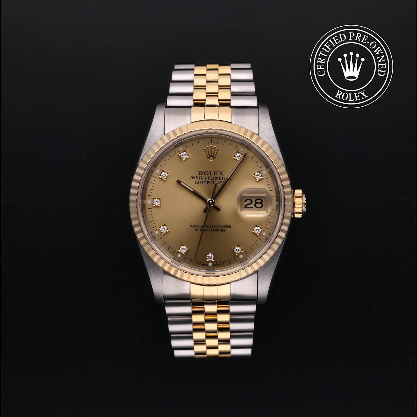 Rolex Datejust in Bicolour, 16233 - Bucherer