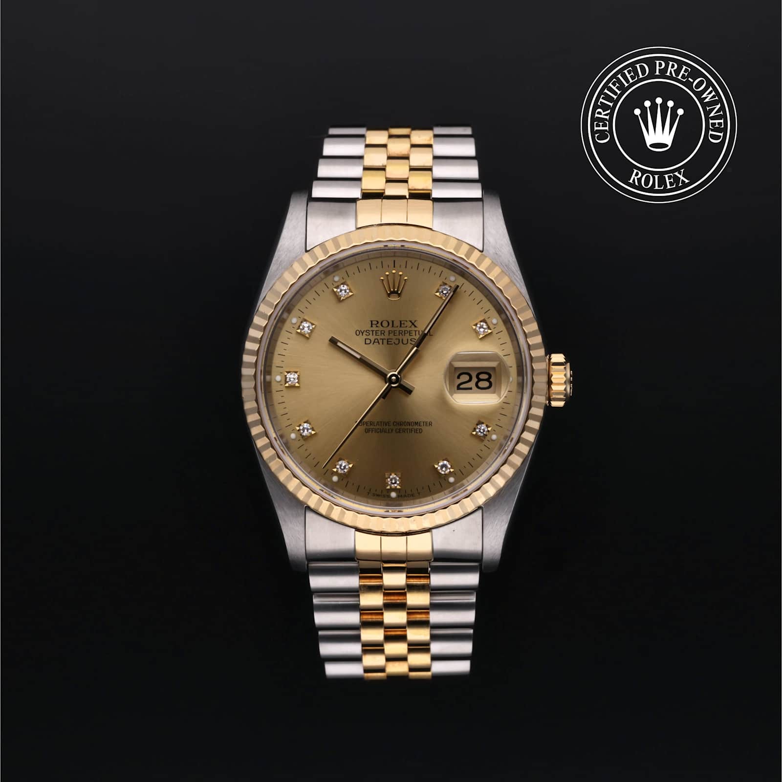 Rolex Datejust in Bicolour, 16233 - Bucherer