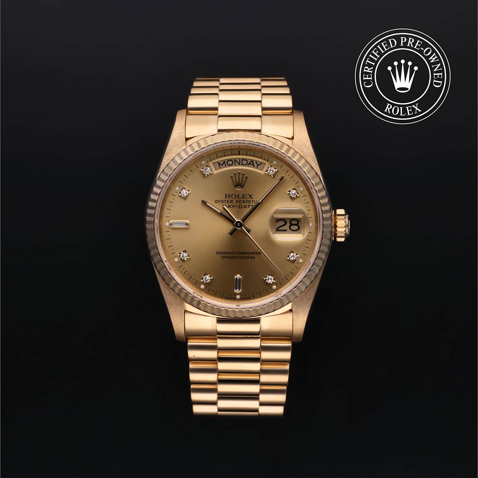 Rolex Day-Date in Yellow Gold, 18038 - Bucherer
