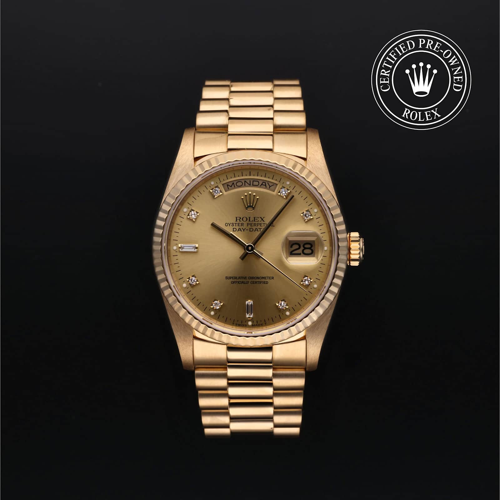 Rolex Day-Date in Yellow Gold, 18238 - Bucherer