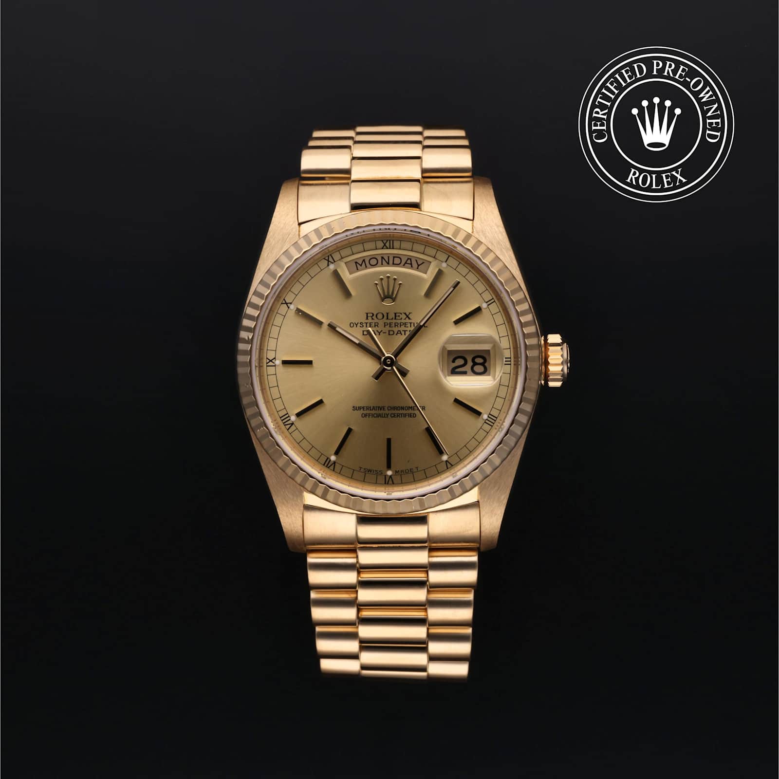 Rolex Day-Date in Yellow Gold, 18038 - Bucherer