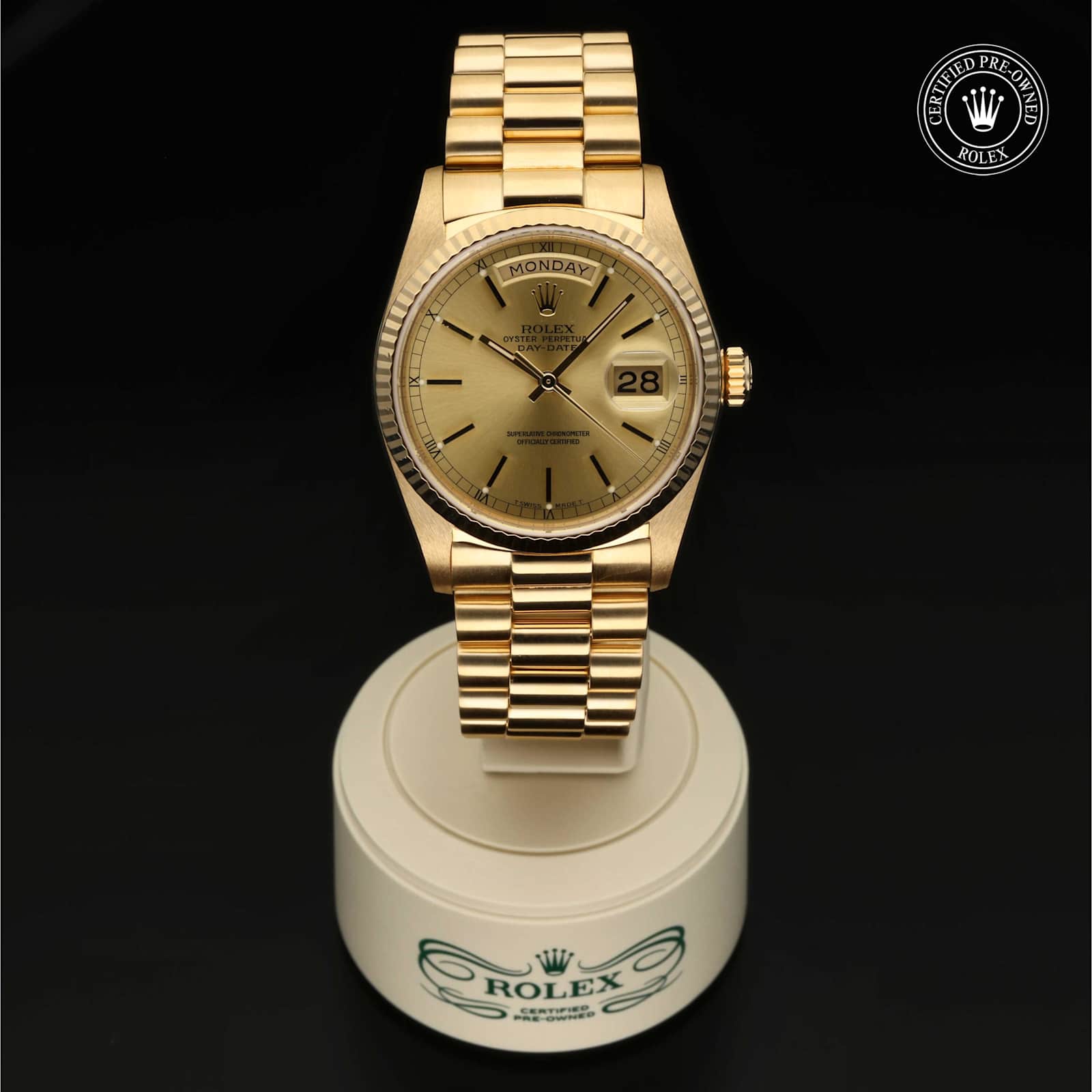 Rolex Day-Date in Yellow Gold, 18038 - Bucherer