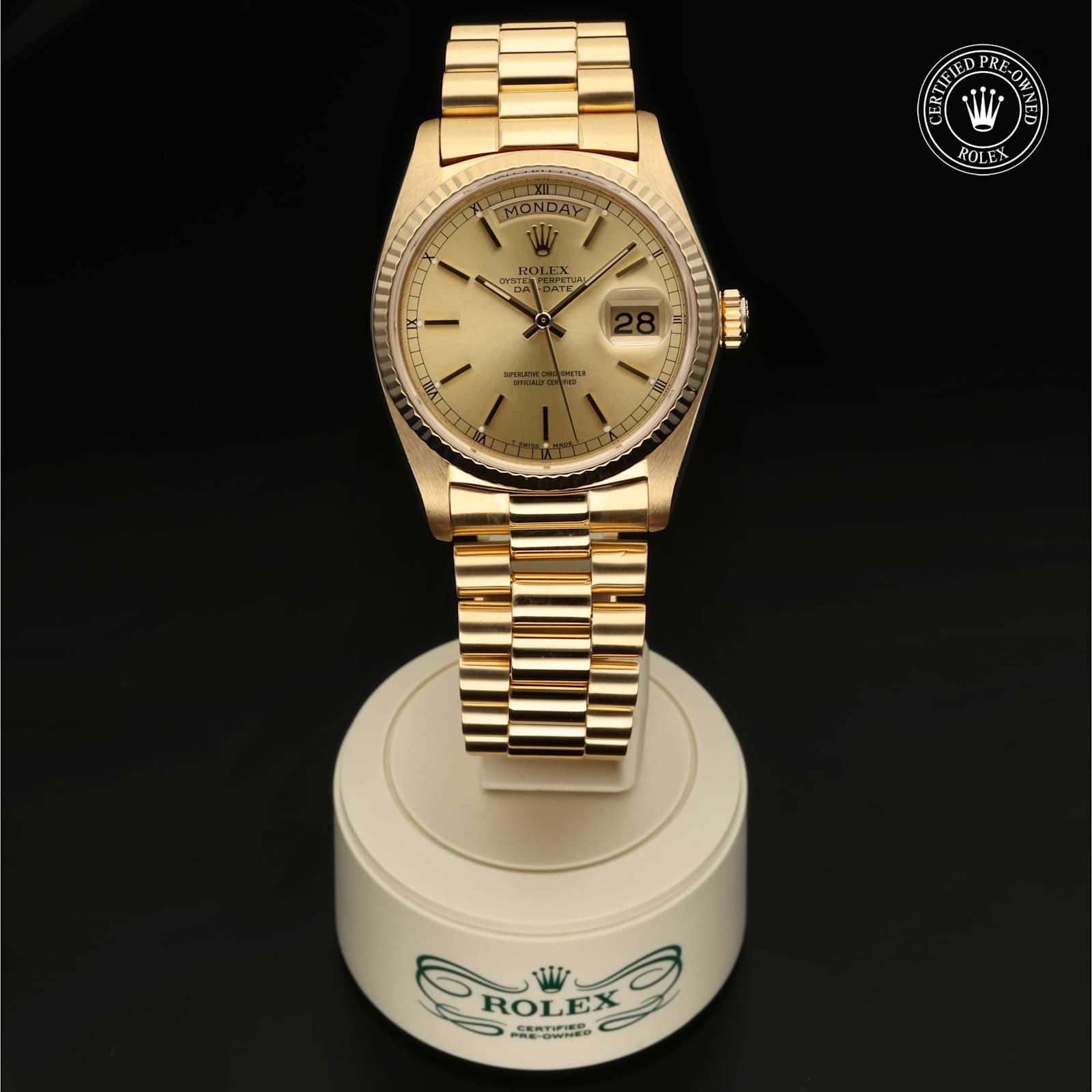 Rolex Day-Date in Yellow Gold, 18038 - Bucherer