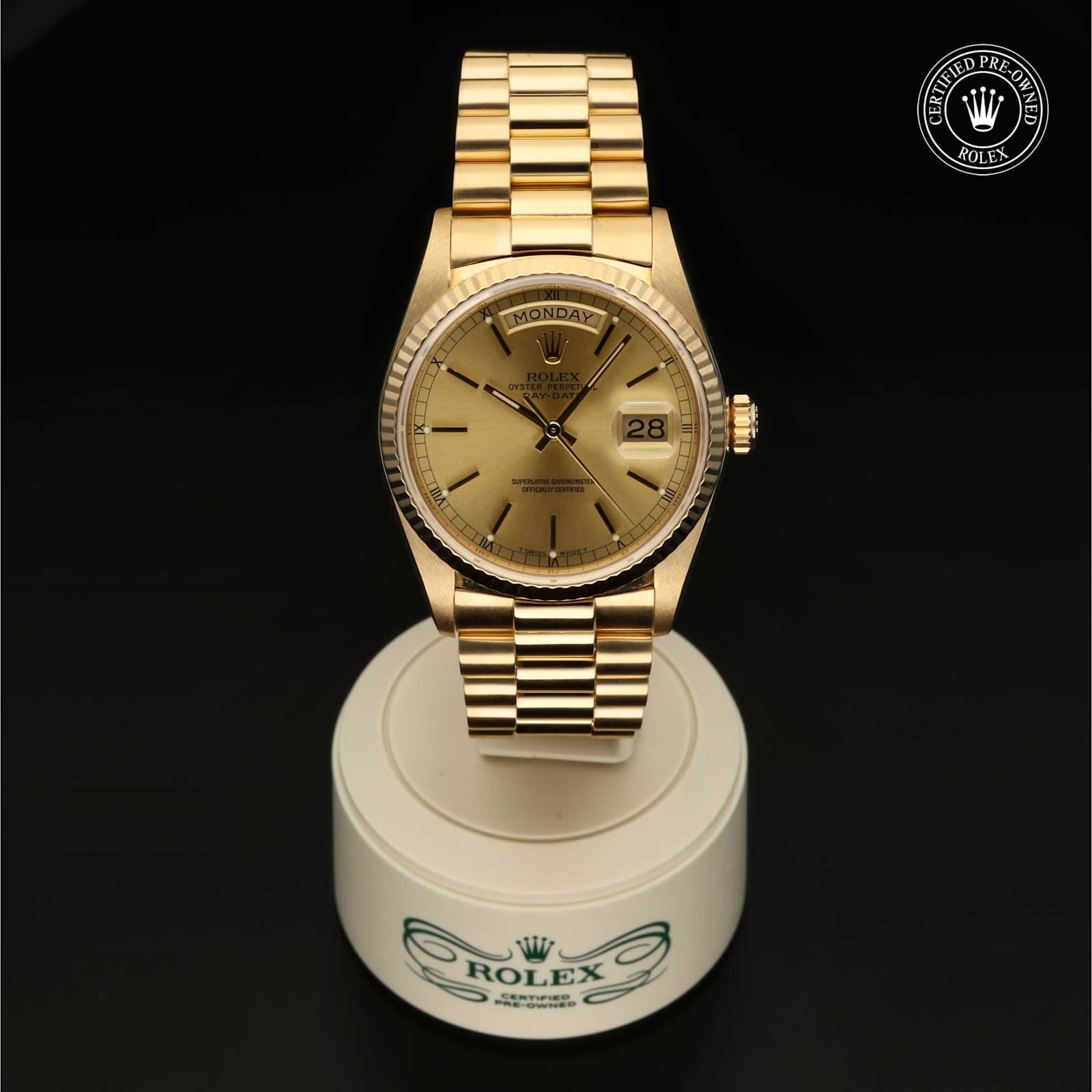 Rolex Day-Date in Yellow Gold, 18038 - Bucherer