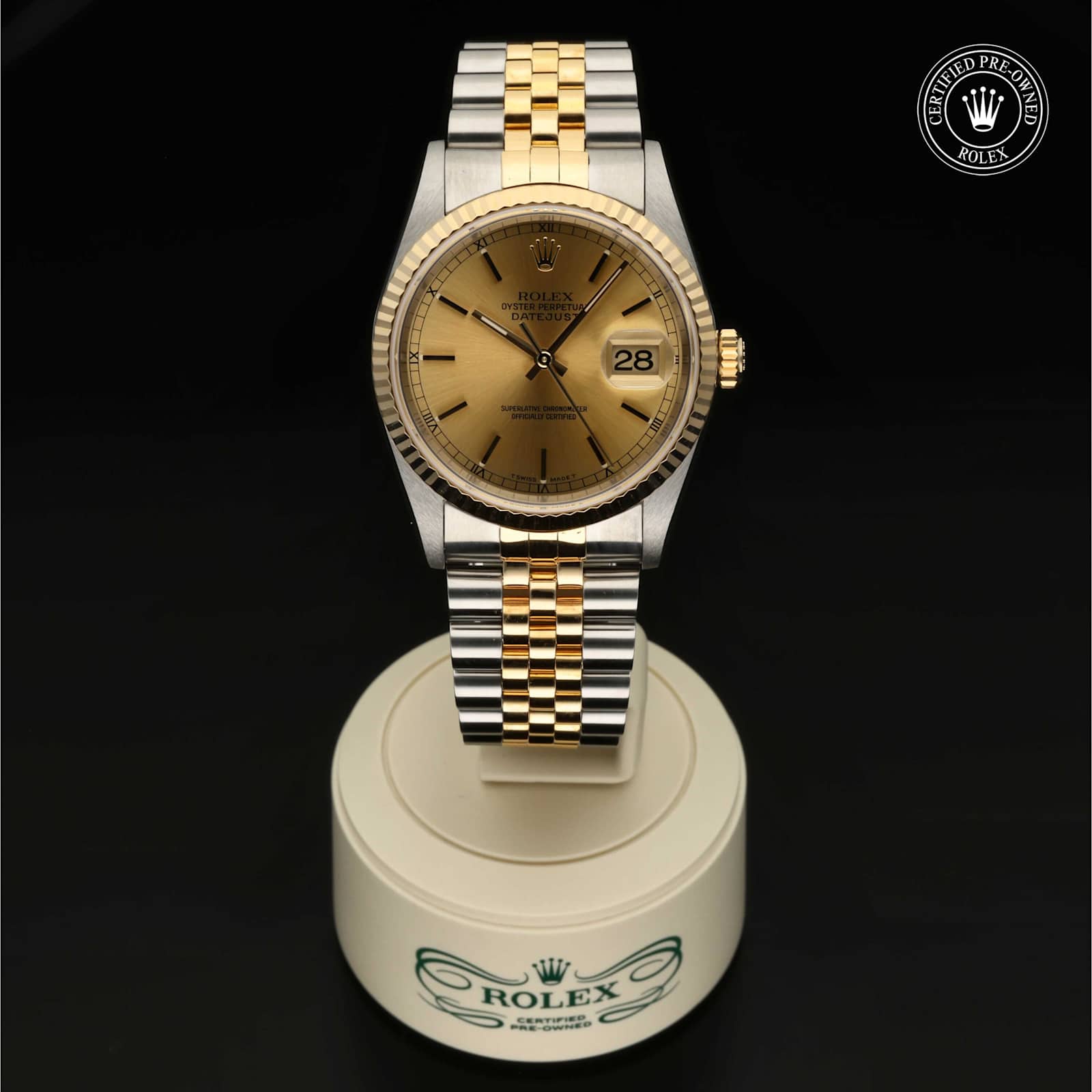 Rolex Datejust in Bicolour, 16233 - Bucherer