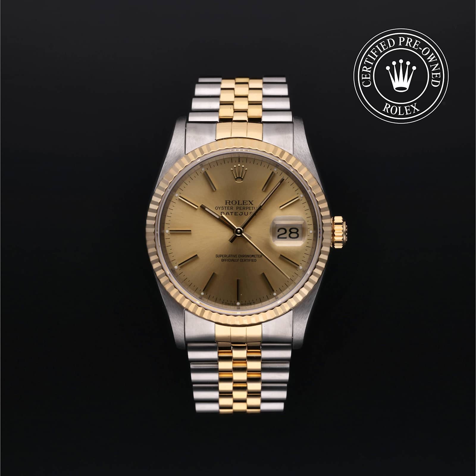Rolex Datejust in Bicolour, 16233 - Bucherer