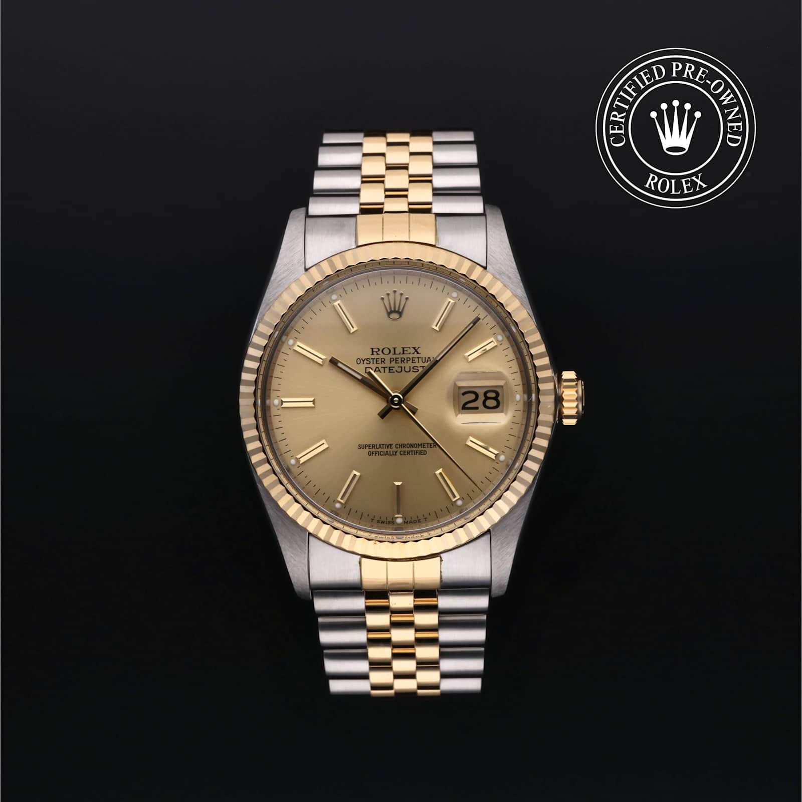 Rolex Datejust in Bicolour, 16013 - Bucherer