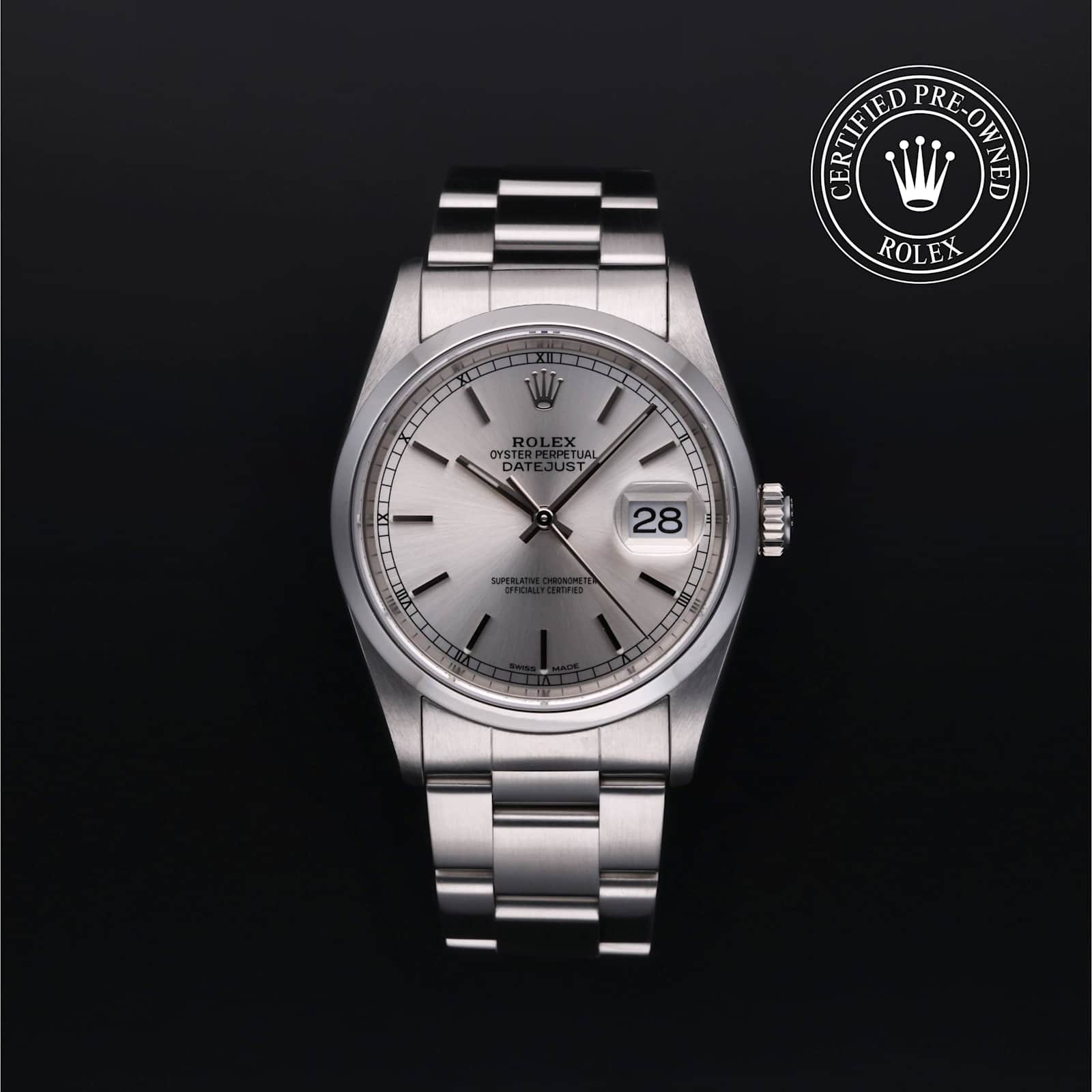Rolex Datejust in Steel, 16200 - Bucherer