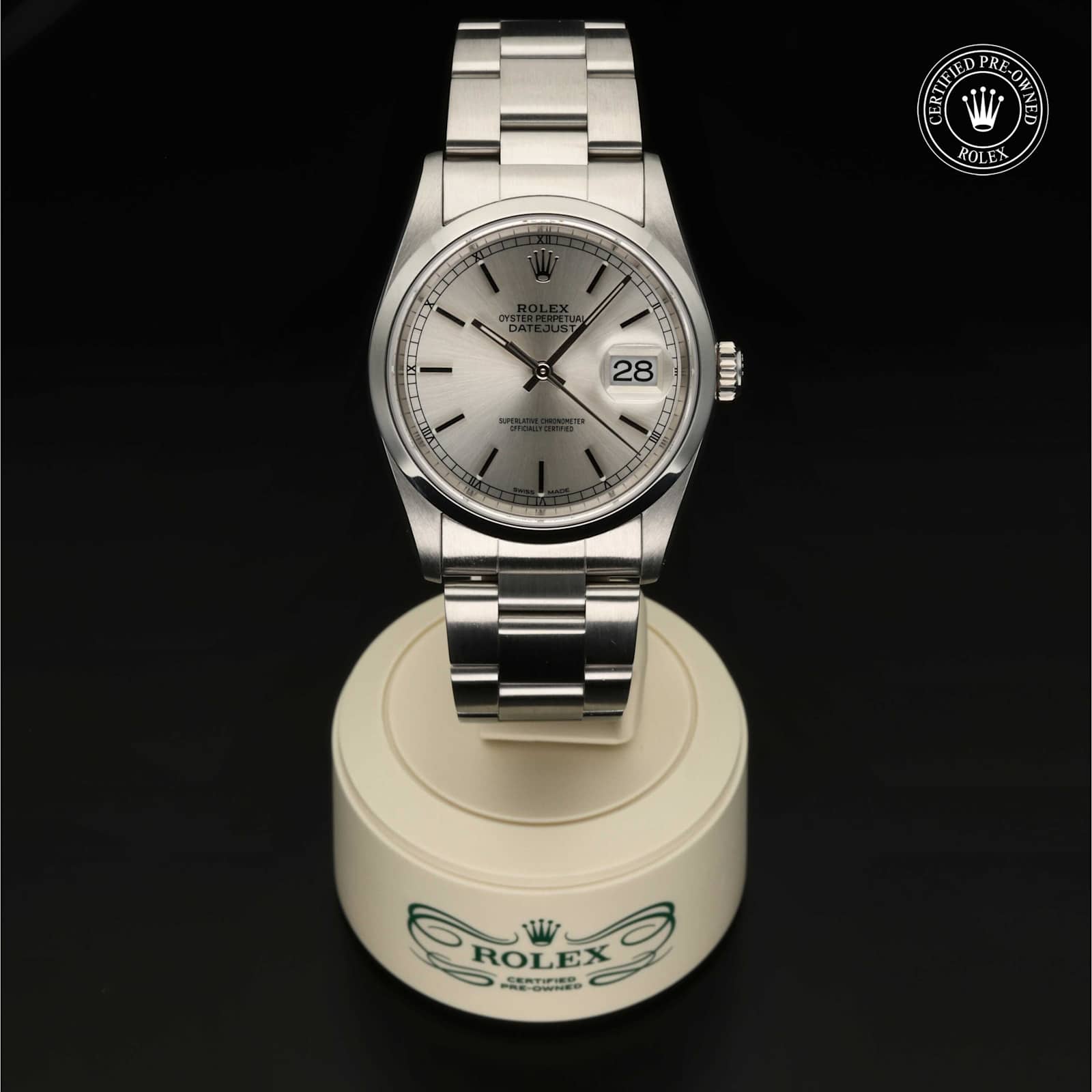 Rolex Datejust in Steel, 16200 - Bucherer