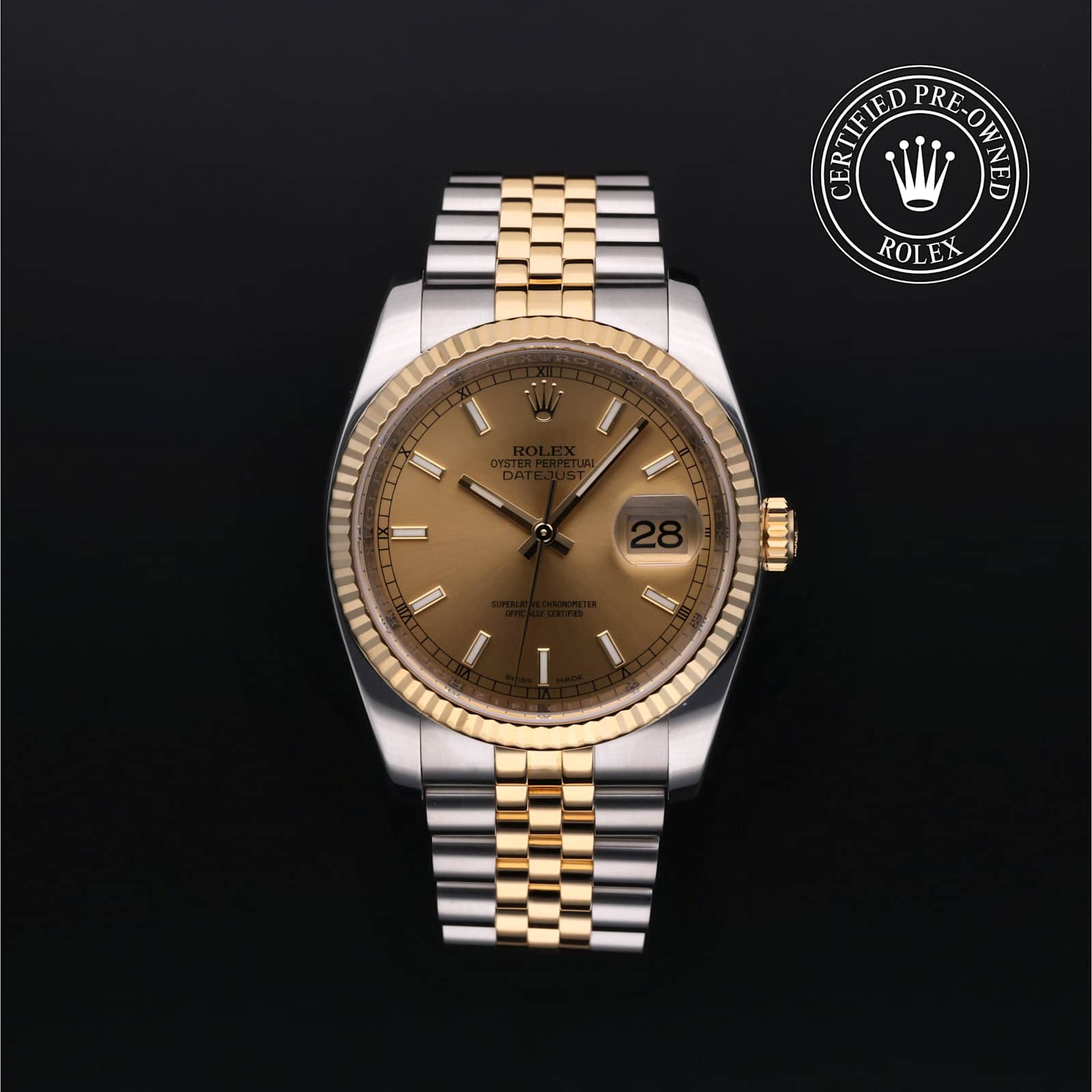 Rolex Datejust in Bicolour, 116233 - Bucherer