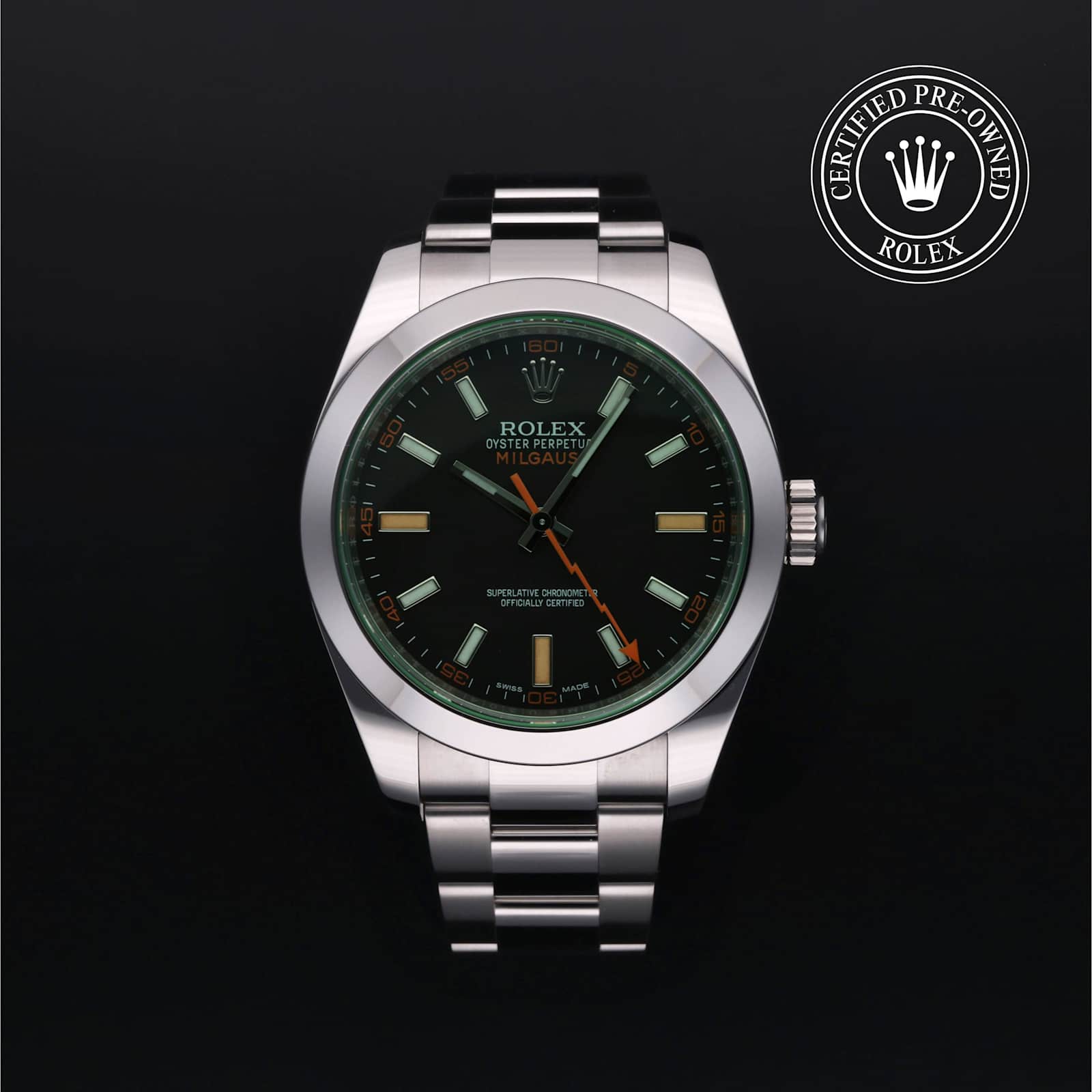 Rolex Milgauss in Steel, 116400 - Bucherer