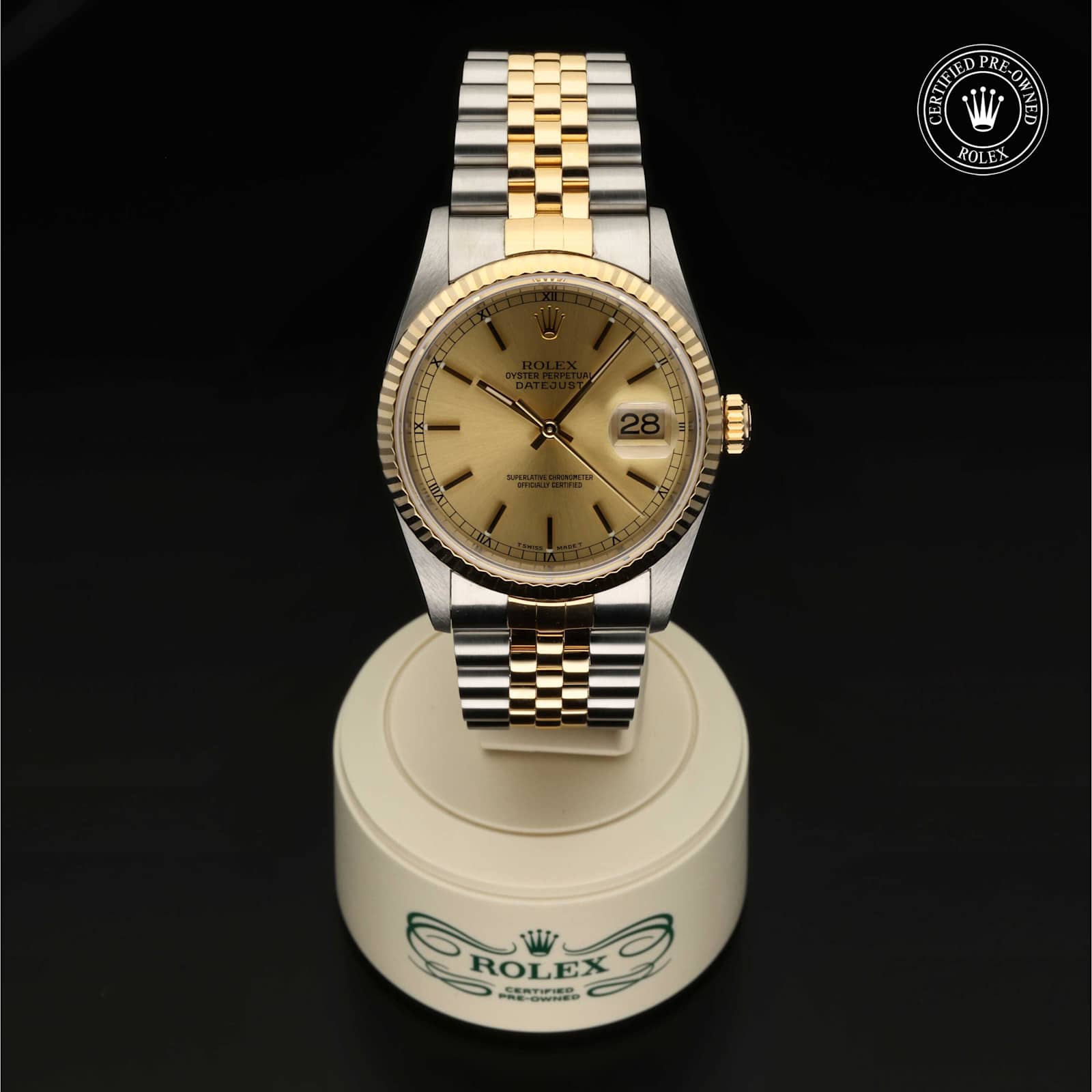 Rolex Datejust in Bicolour, 16233 - Bucherer