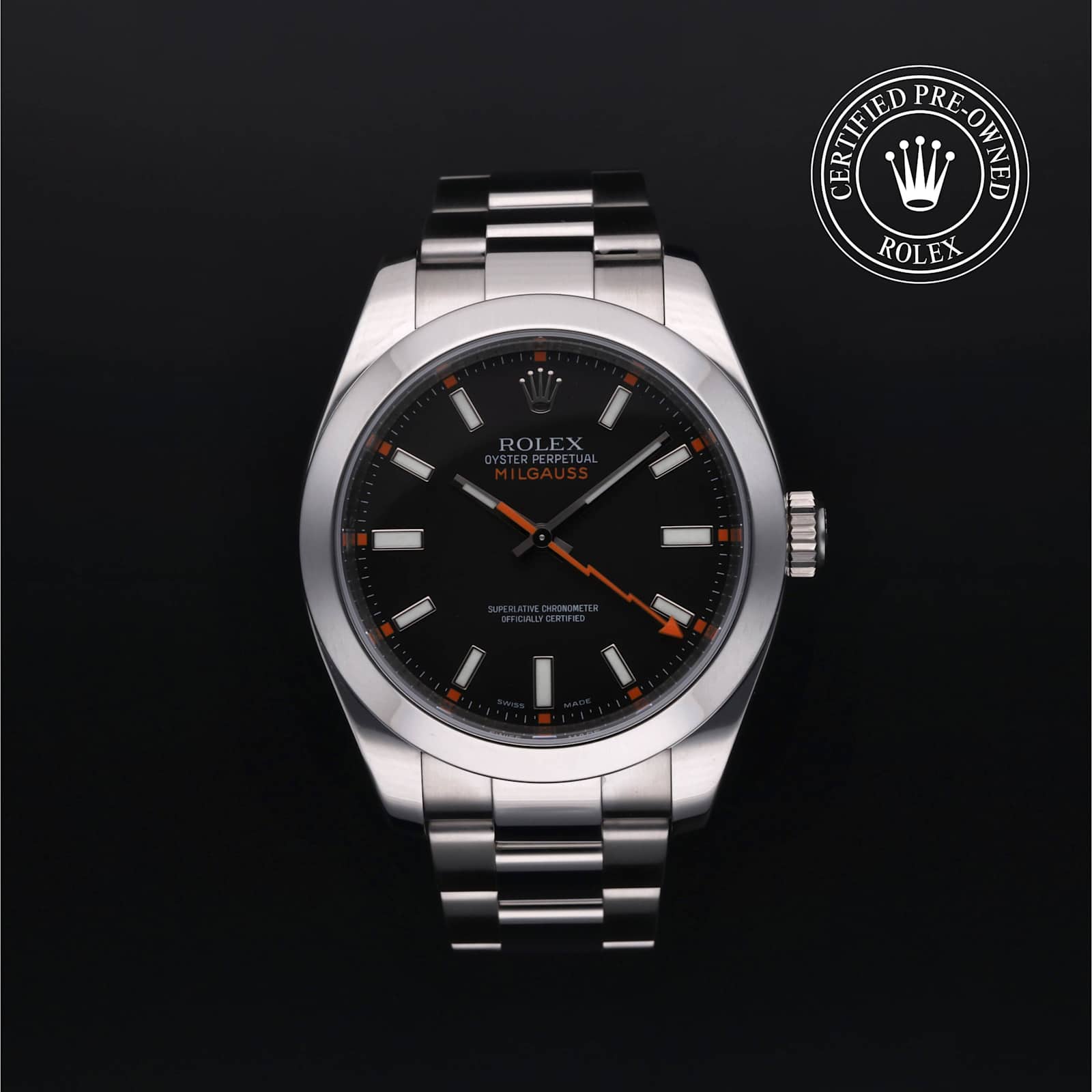 Rolex Milgauss in Steel, 116400 - Bucherer