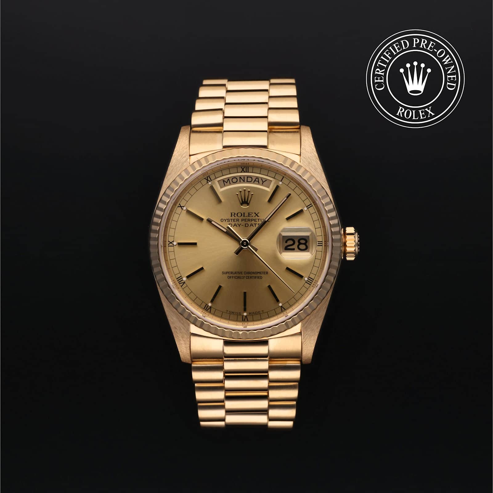 Rolex Day-Date in Yellow Gold, 18038 - Bucherer