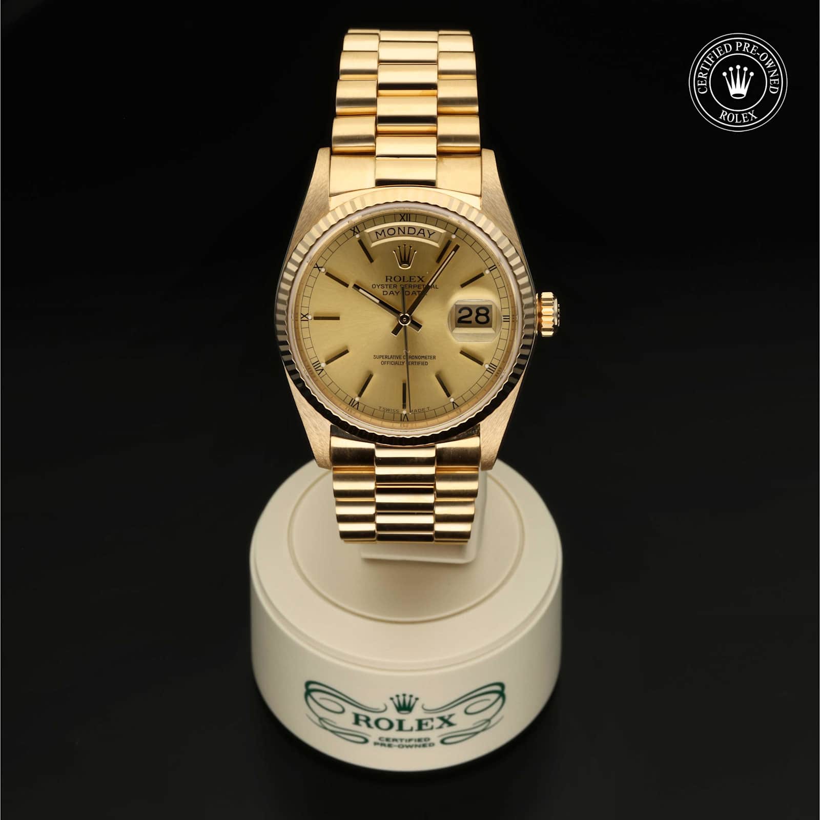 Rolex Day-Date in Yellow Gold, 18038 - Bucherer